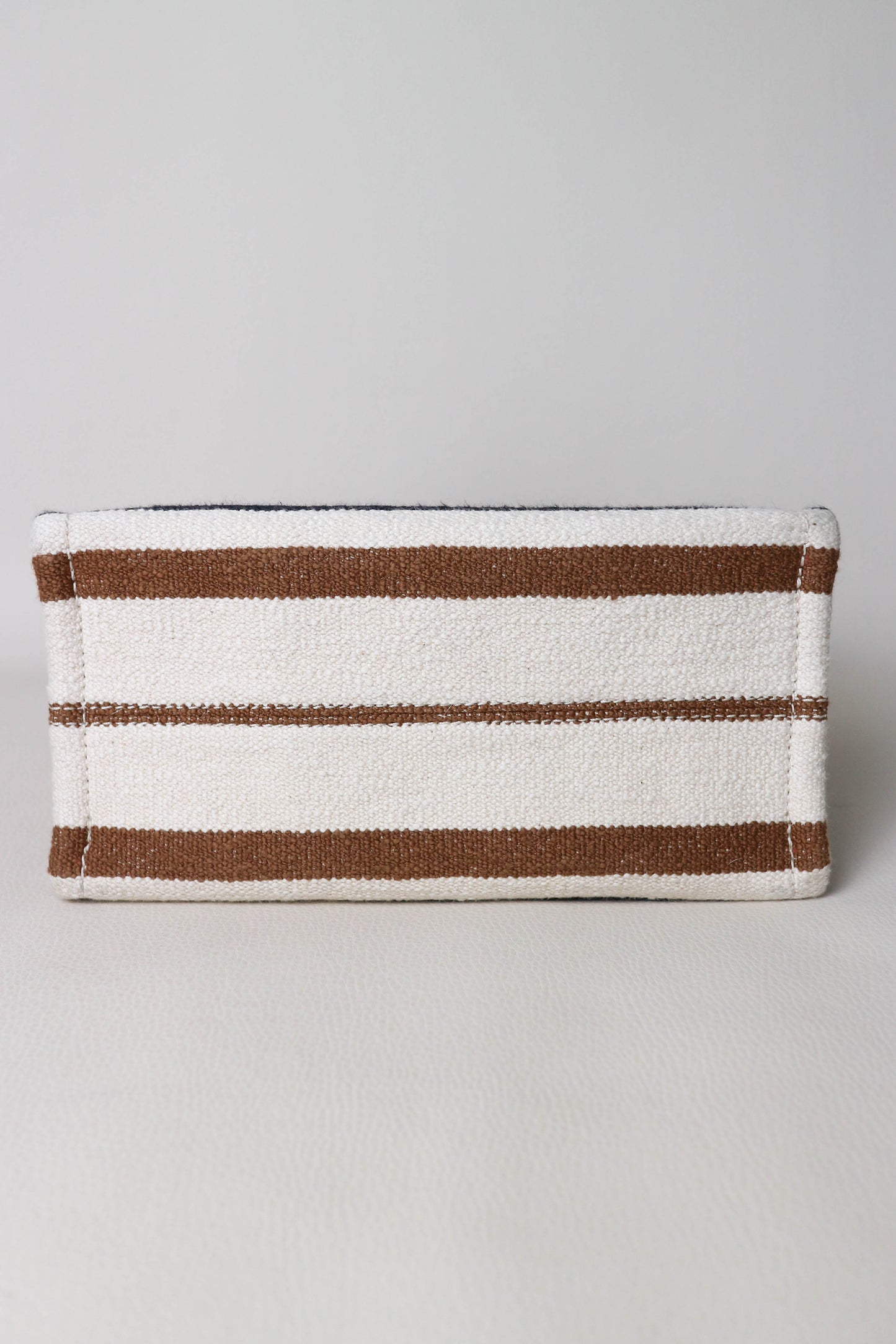 CELINE Mini Canvas Tote Bag Brown