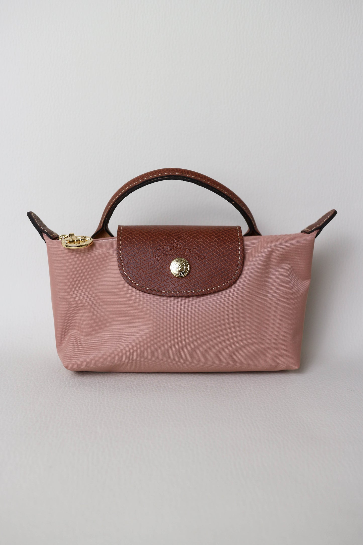 Longchamp Mini Pouch Pink Tea