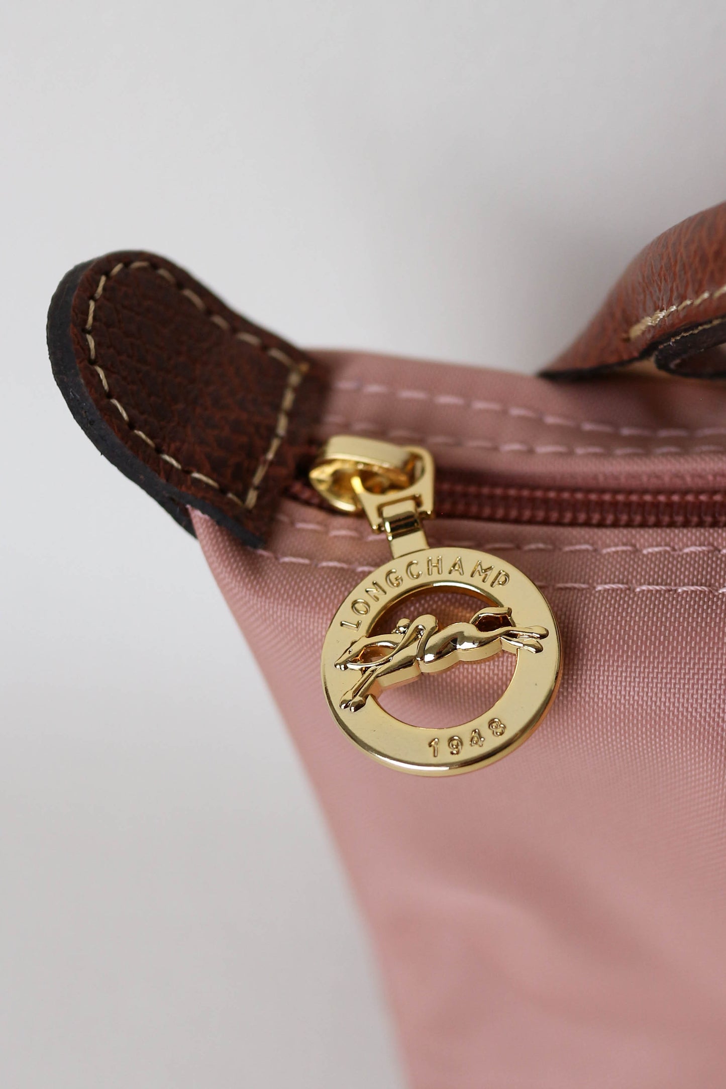 Longchamp Mini Pouch Pink Tea