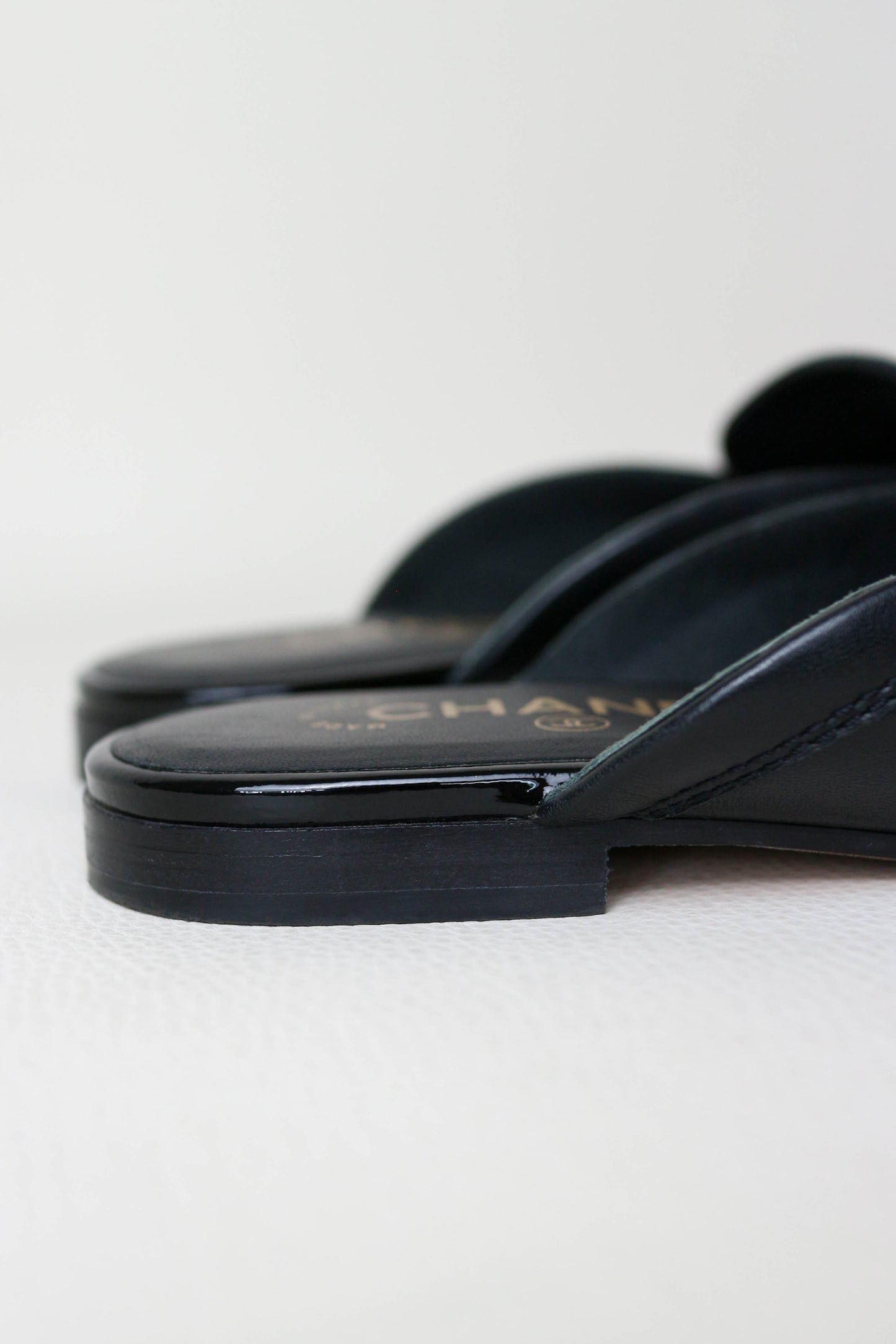 Chanel CC Logo Loafers