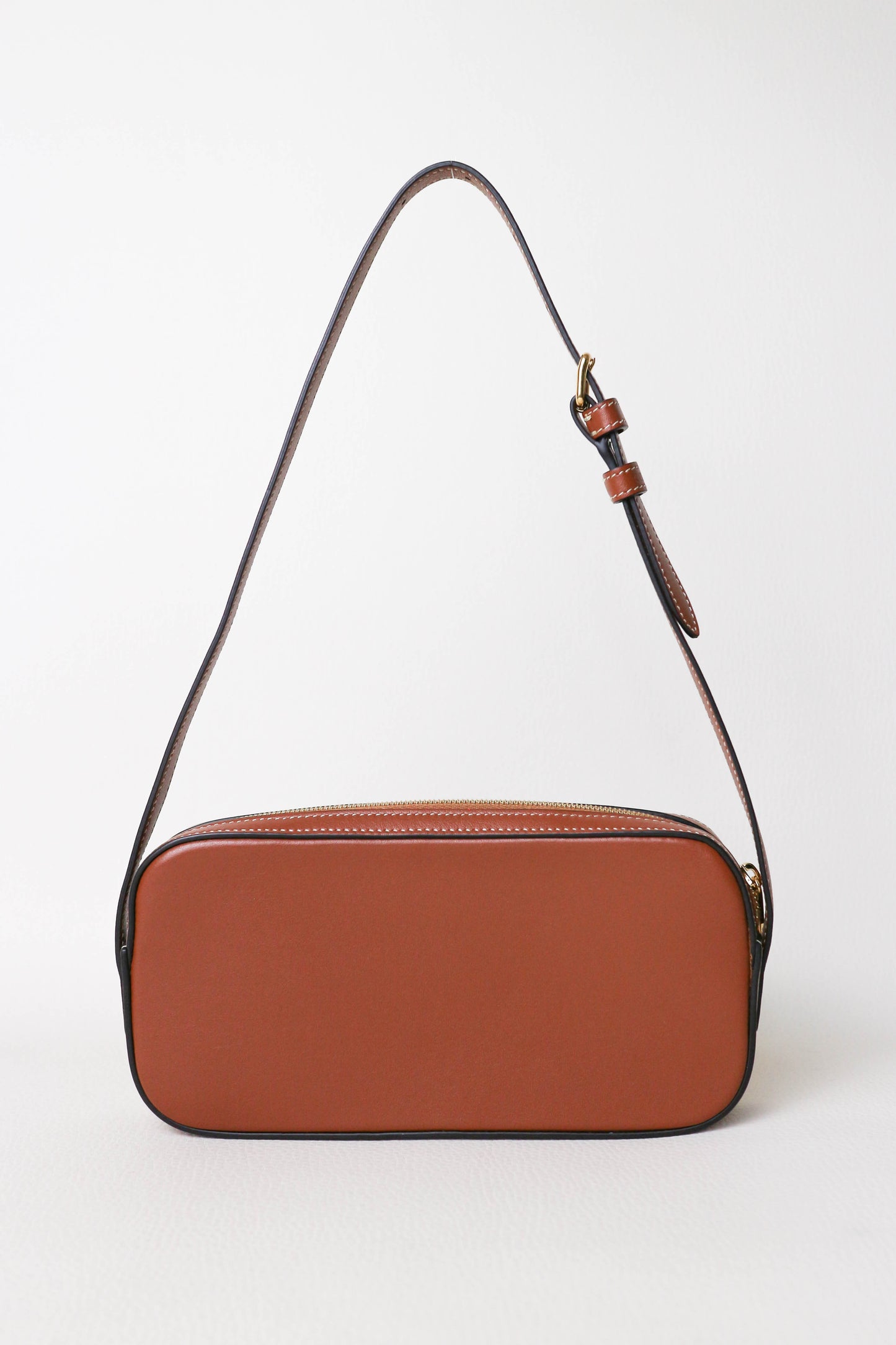 CELINE Triomphe Shoulder Bag Brown