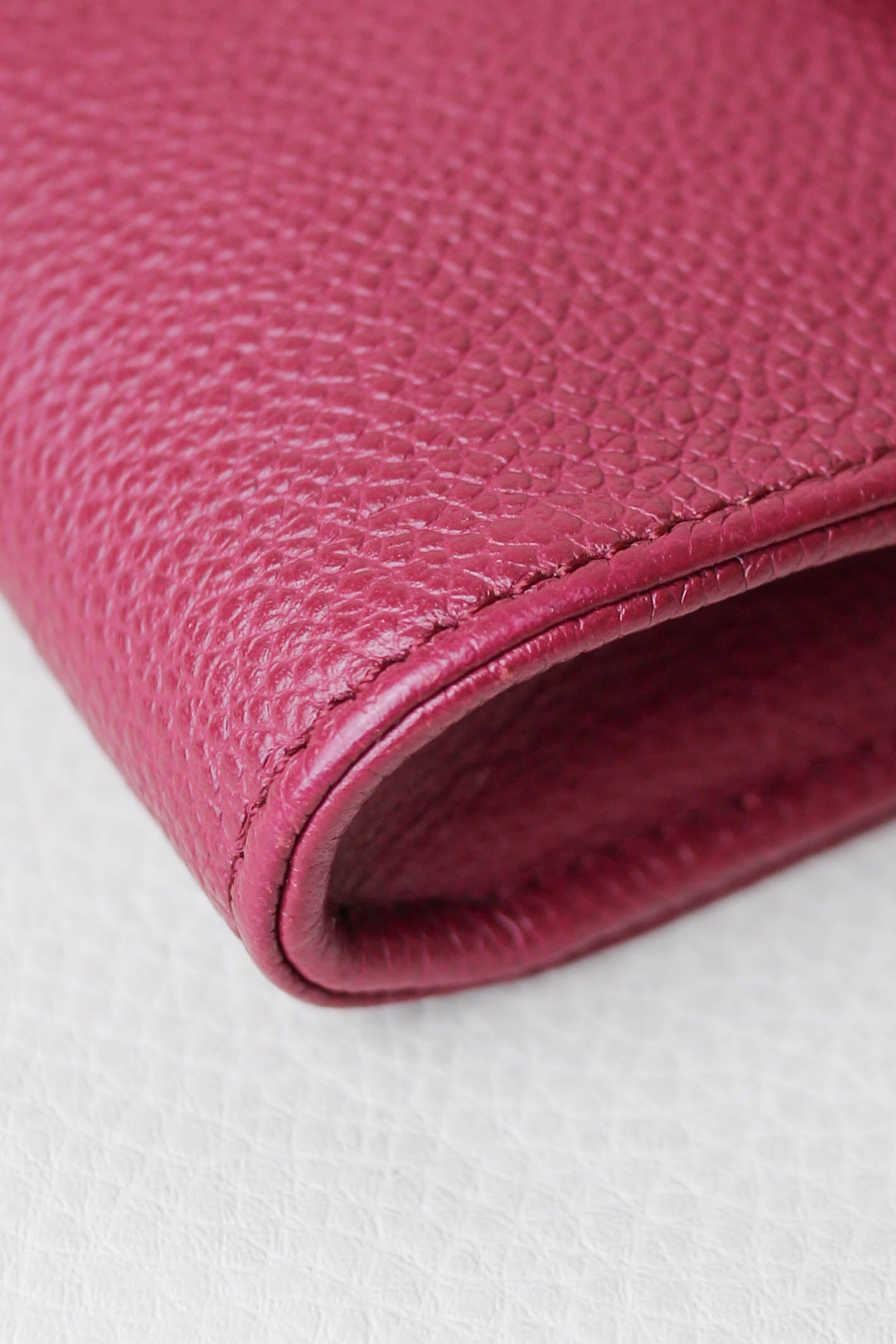 Louis Vuitton Empreinte Pochette Bag Burgundy