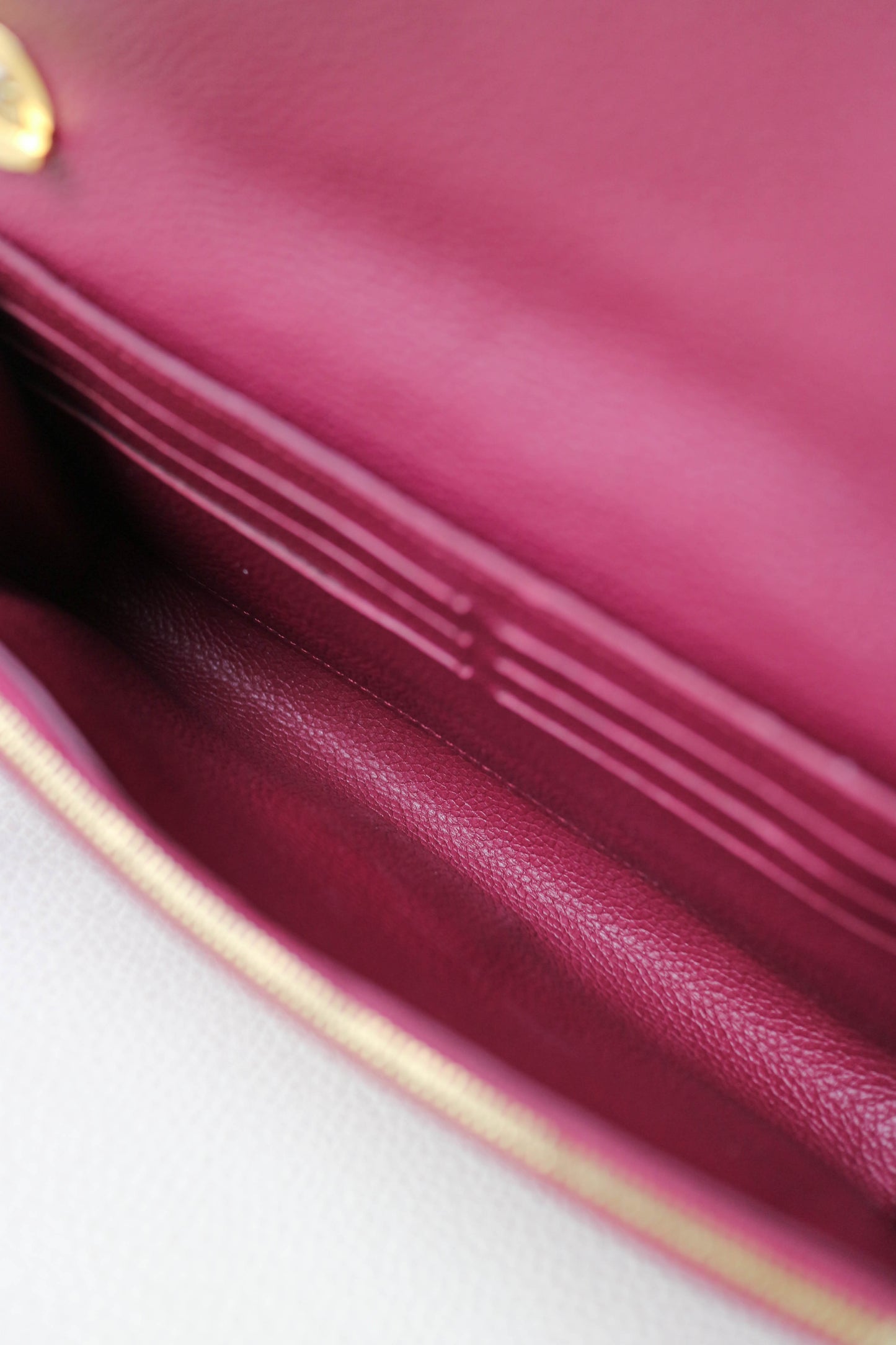 Louis Vuitton Empreinte Pochette Bag Burgundy