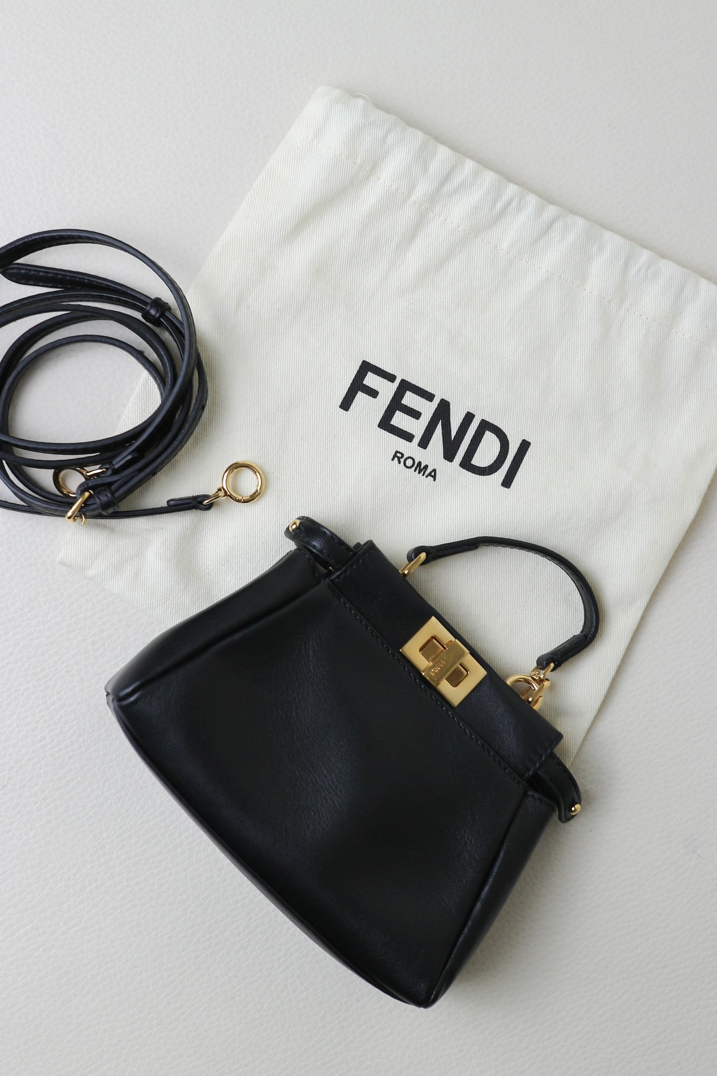 Fendi Mini Peekaboo Bag