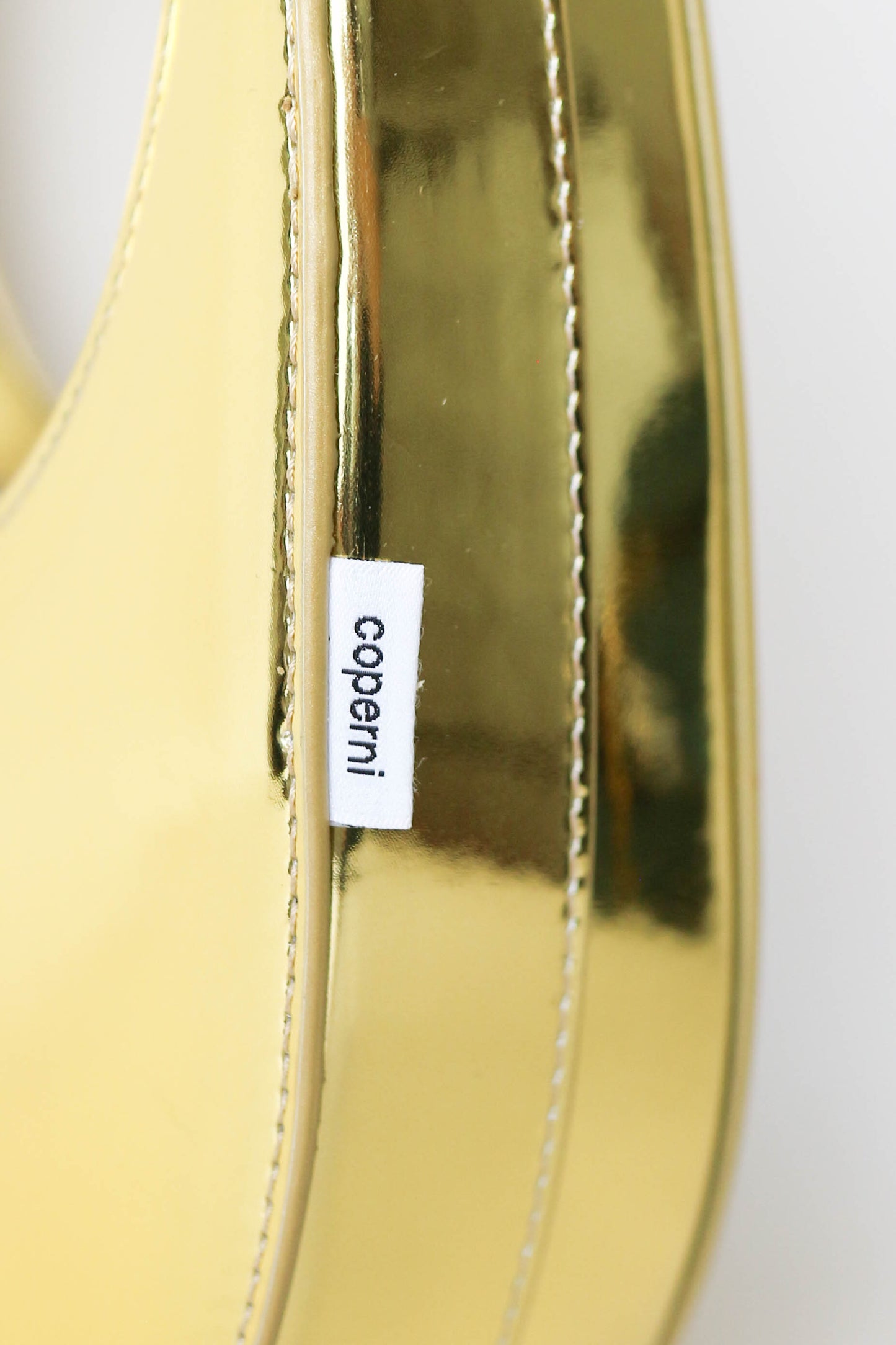 Coperni Swipe Metallic Gold Bag