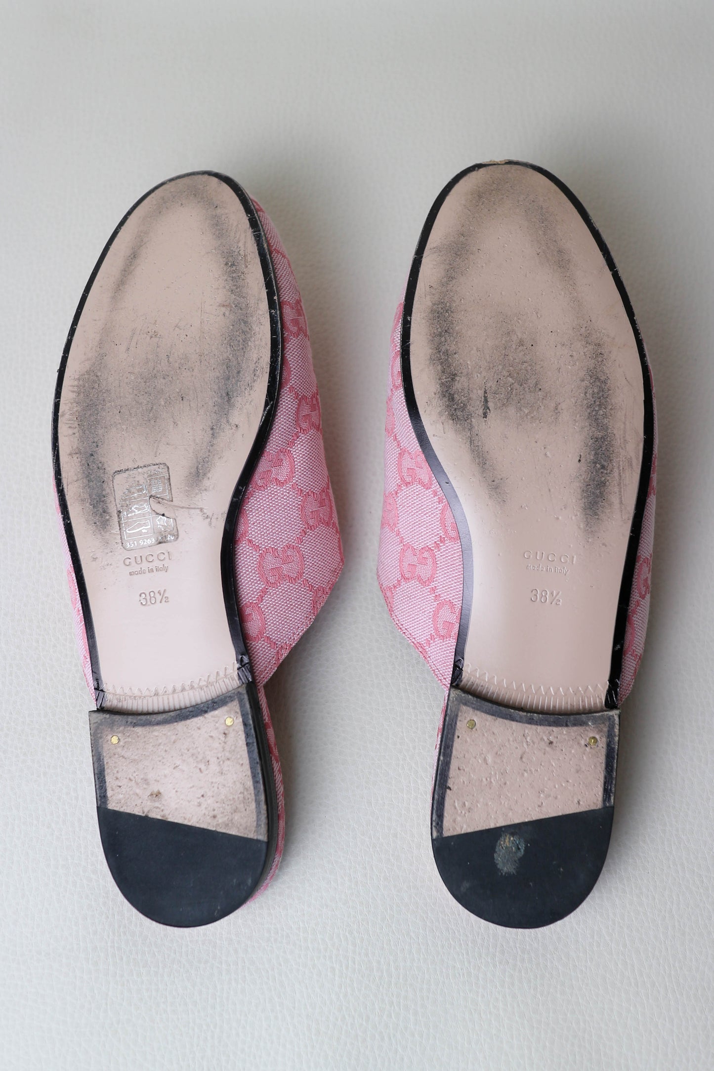 Gucci Princetown Loafers Pink