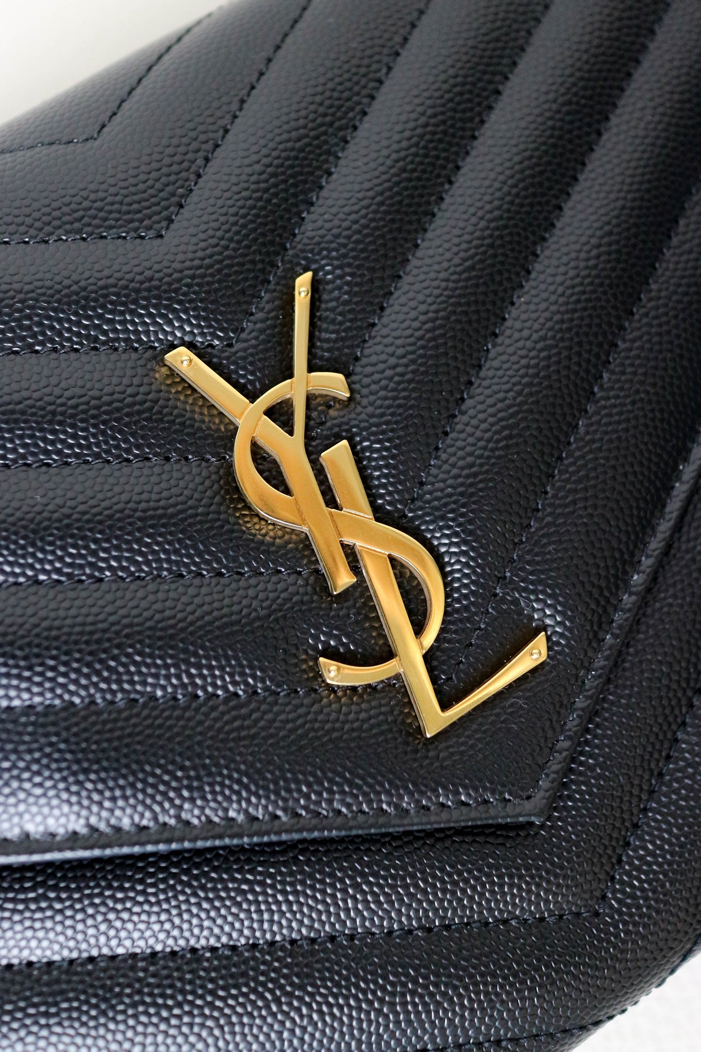 Saint Laurent Cassandre Logo Clutch