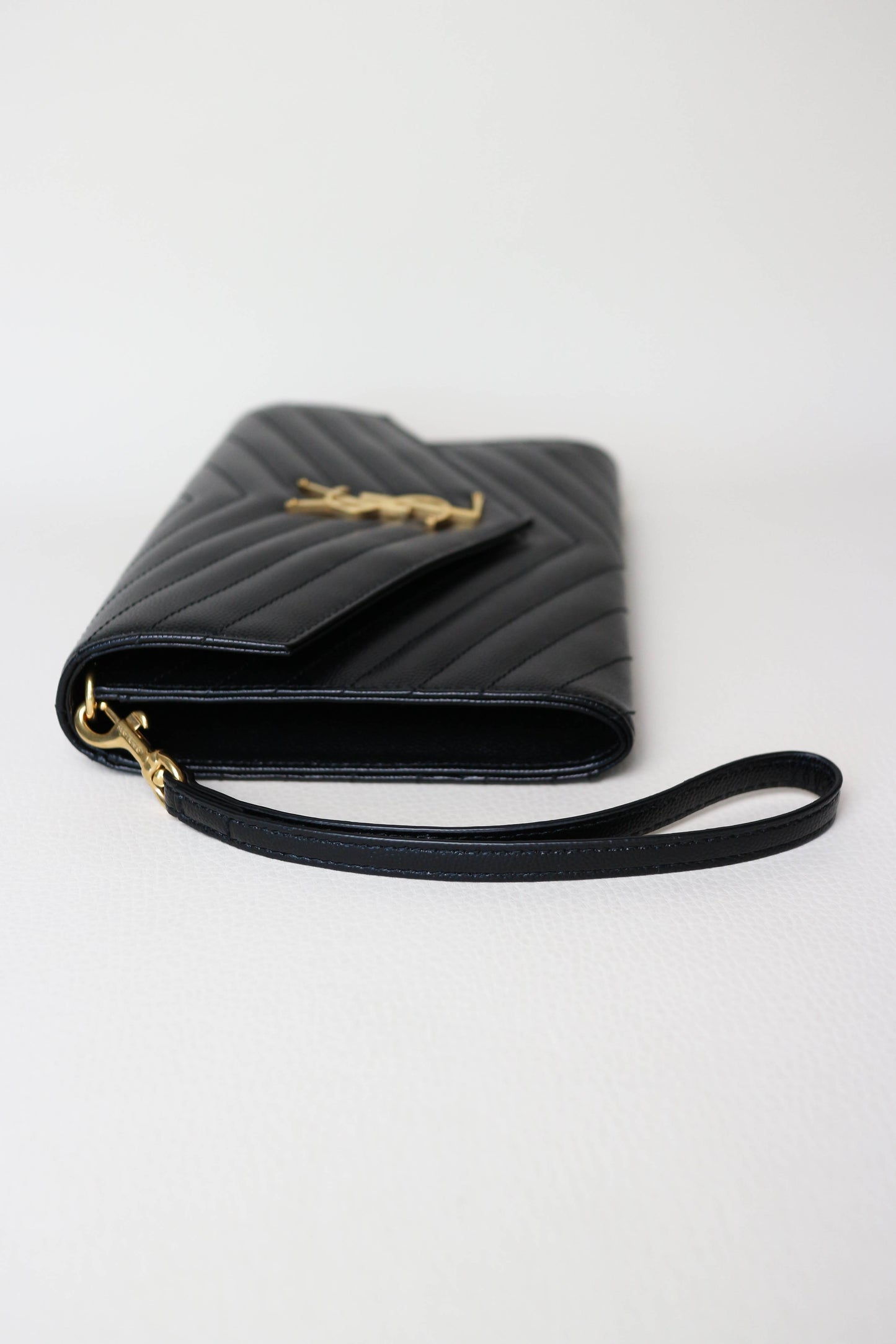 Saint Laurent Cassandre Logo Clutch