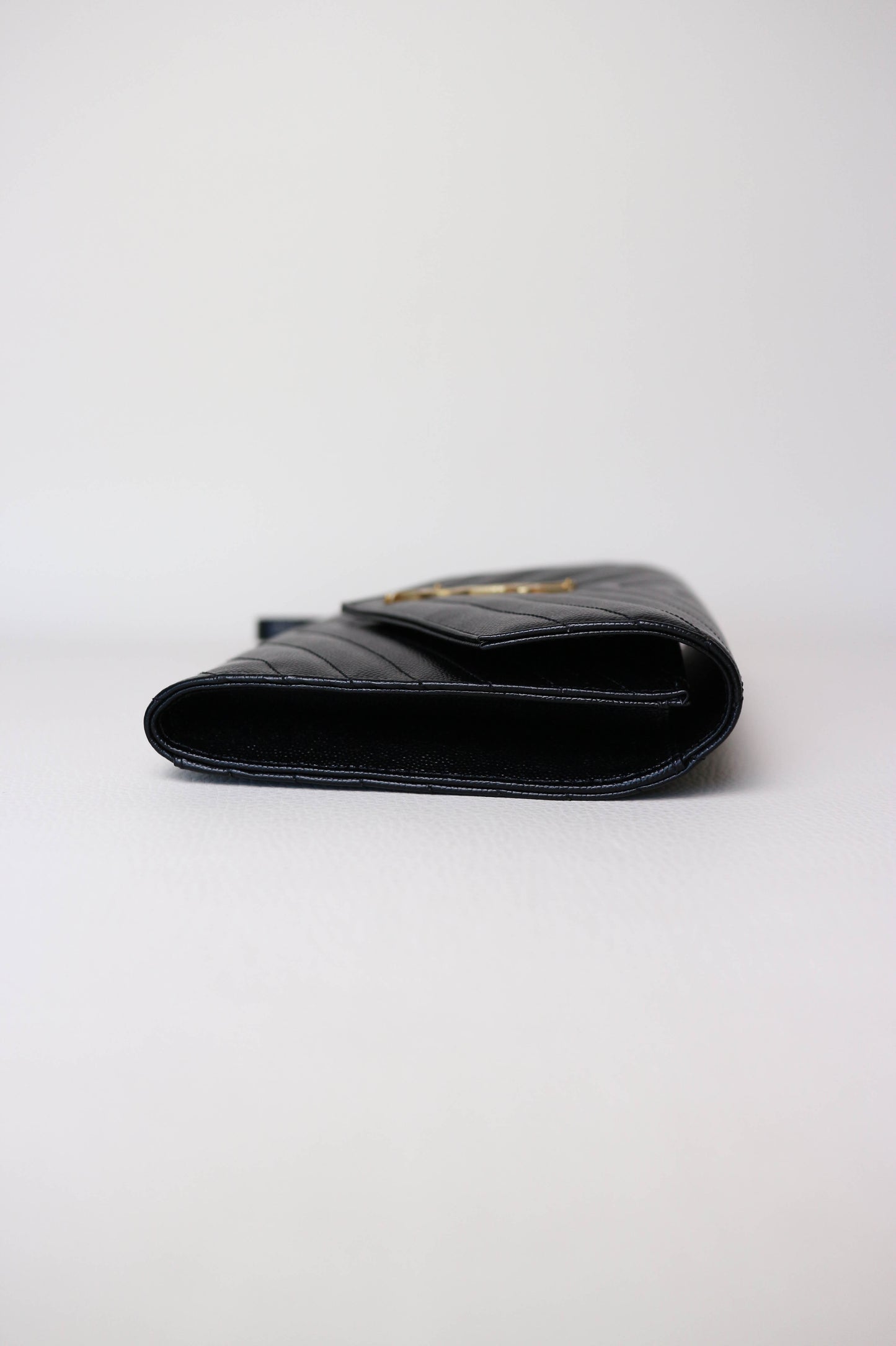Saint Laurent Cassandre Logo Clutch
