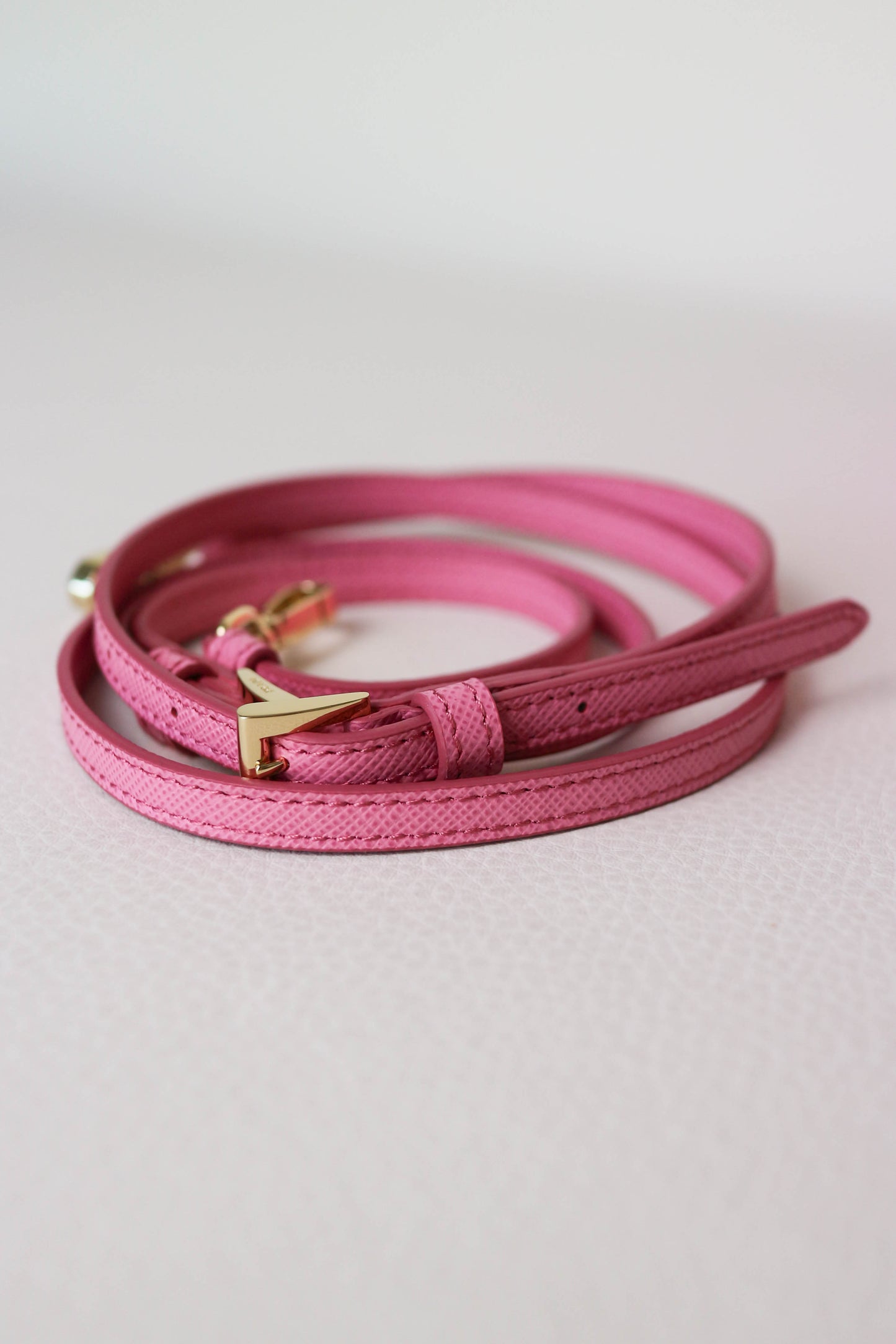 Prada Nylon Bucket Bag Pink