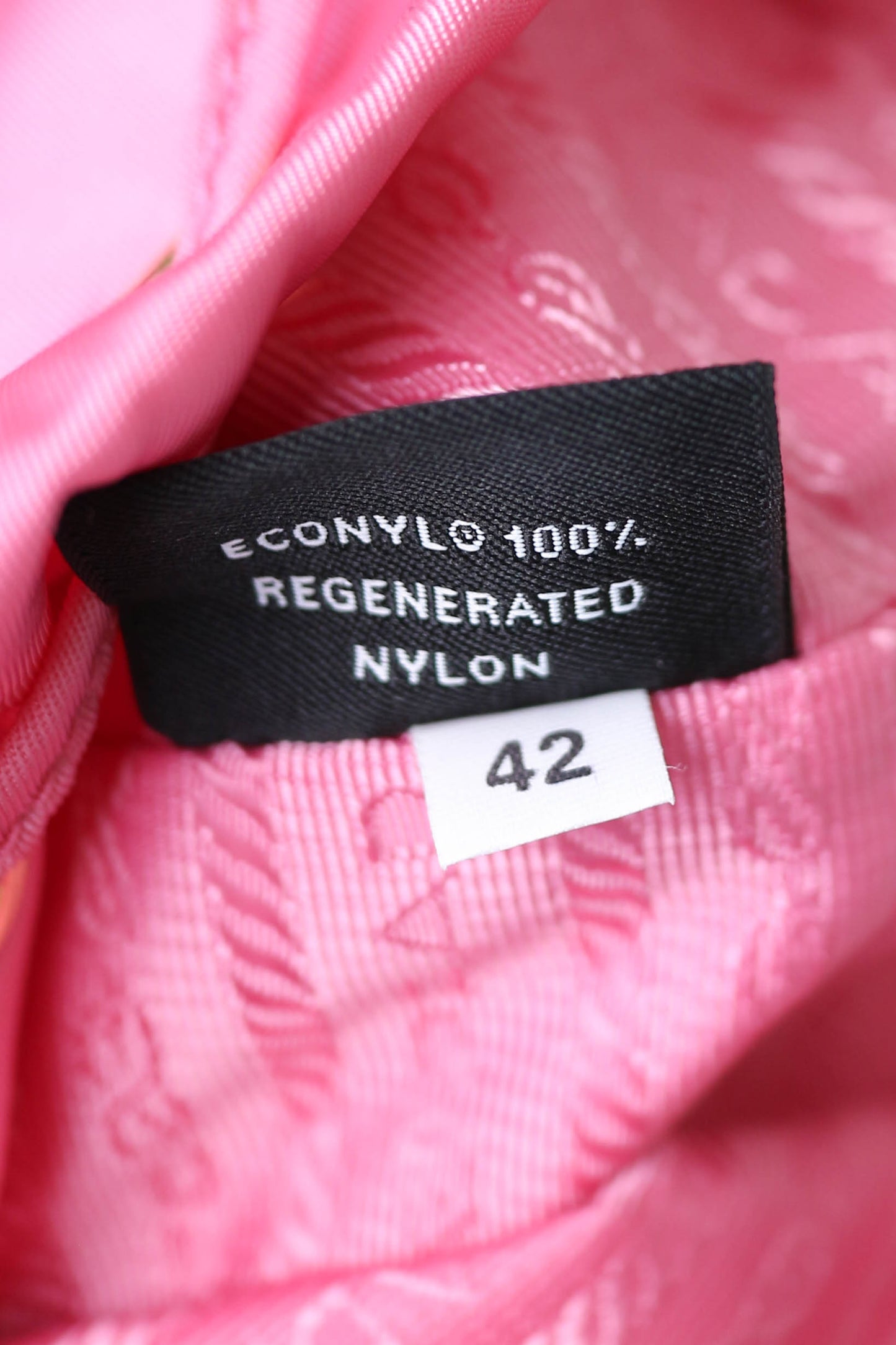 Prada Nylon Bucket Bag Pink