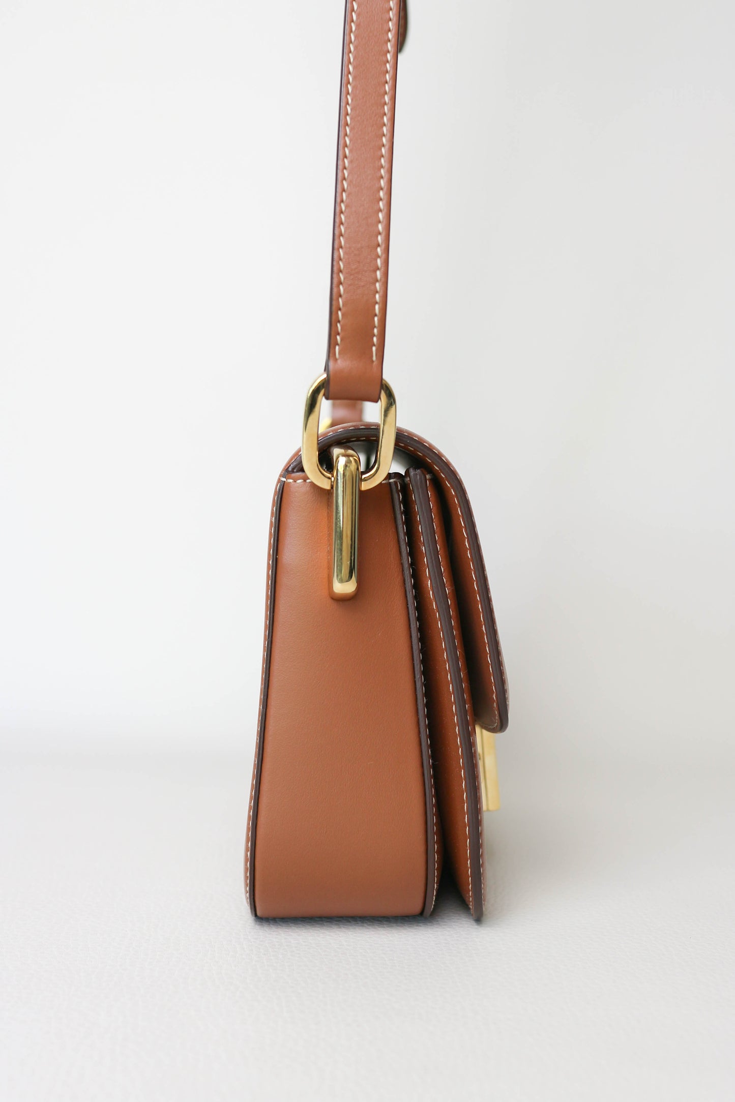 Prada Canvas Crossbody Bag Brown