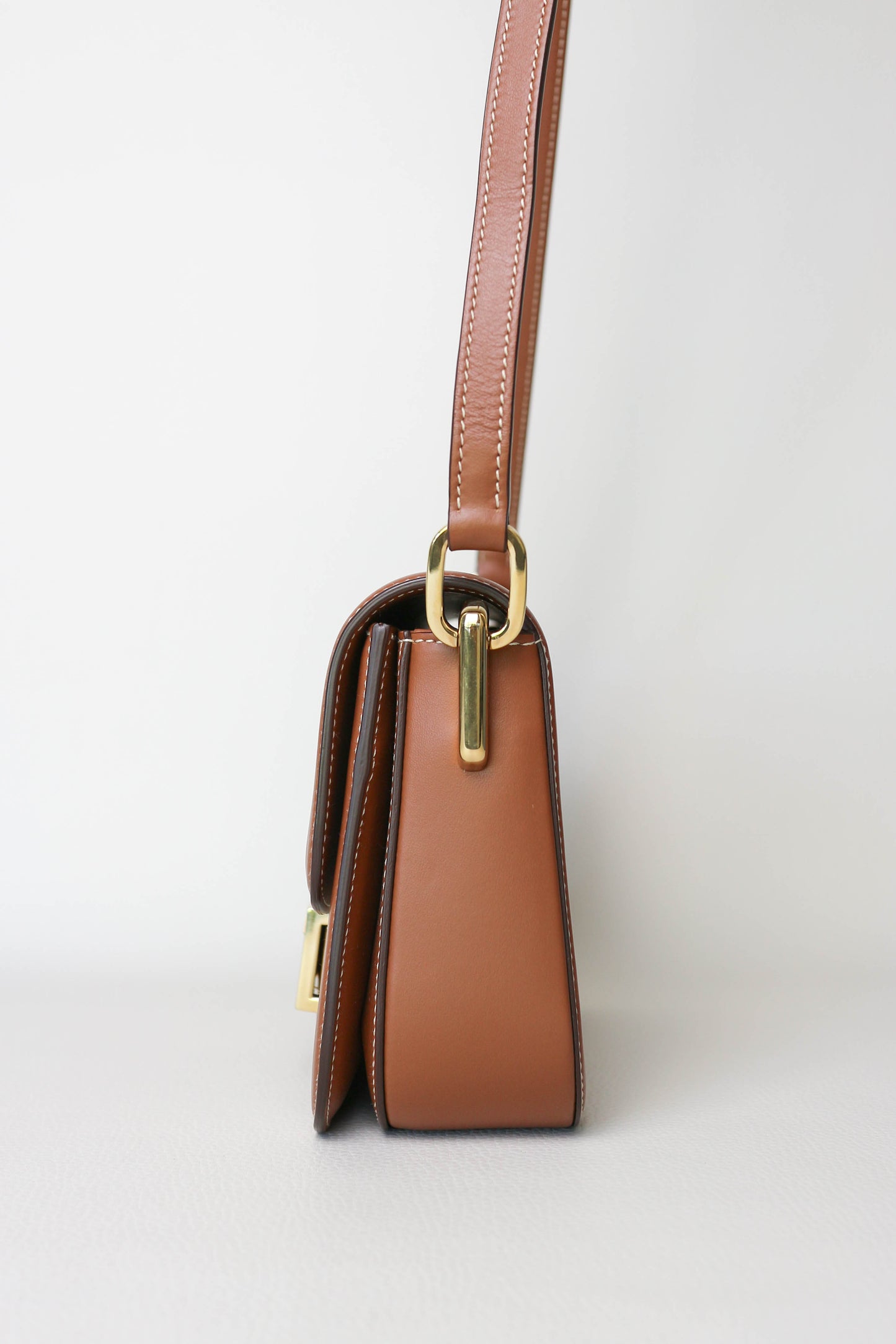 Prada Canvas Crossbody Bag Brown