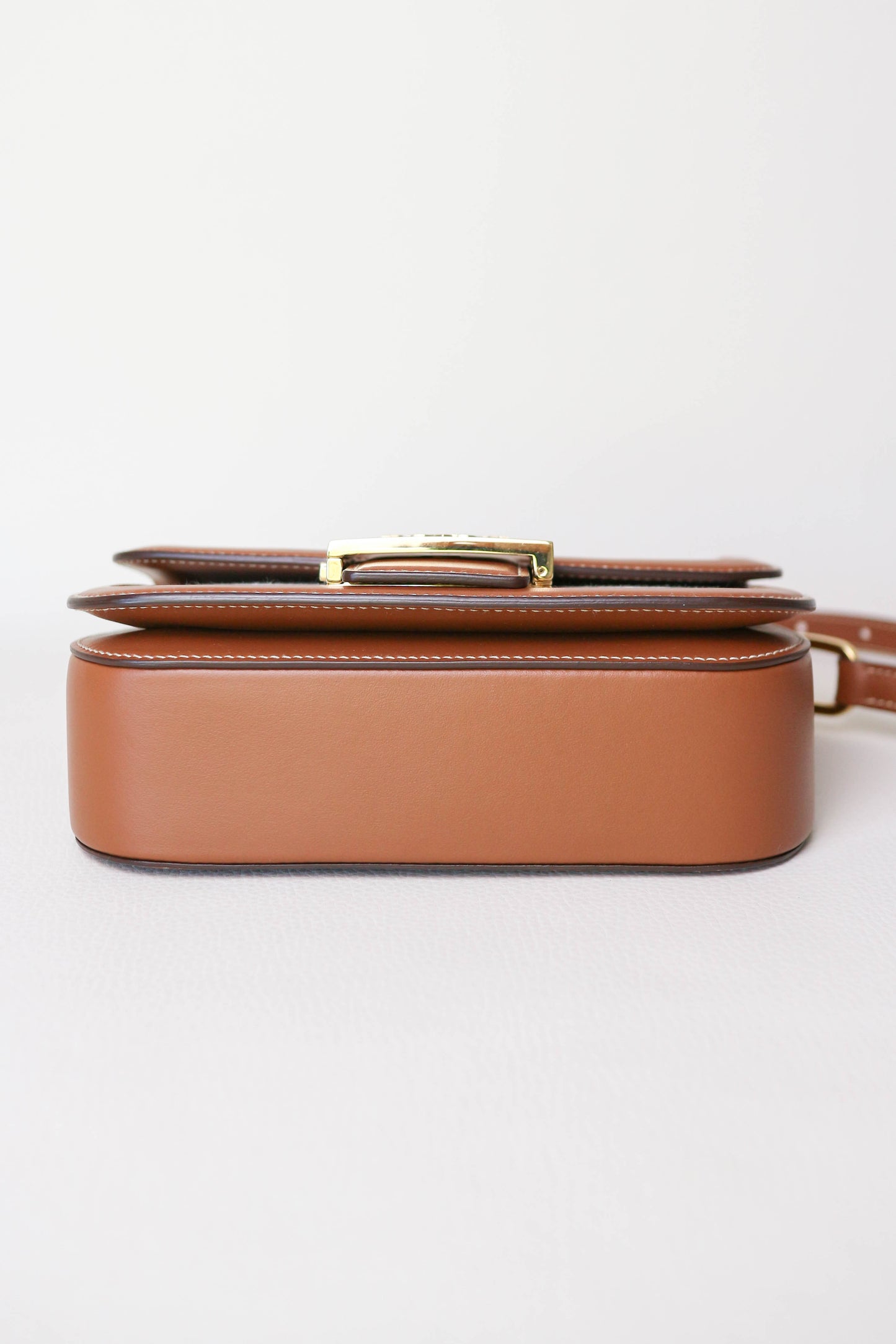 Prada Canvas Crossbody Bag Brown
