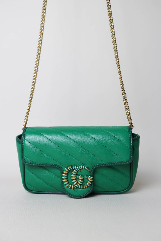 Gucci Mini Marmont Bag Green