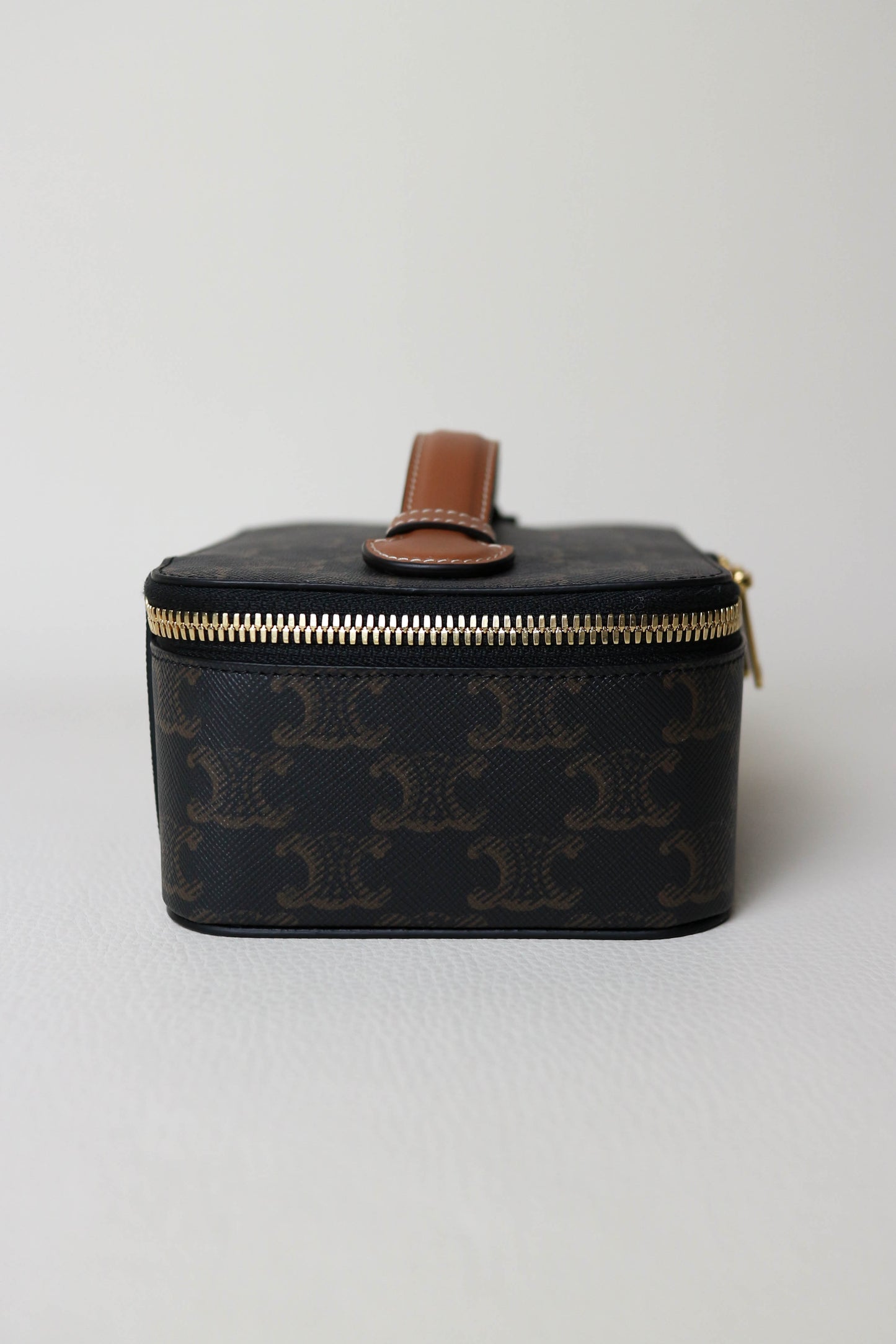 CELINE Triomphe Canvas Toiletry Case