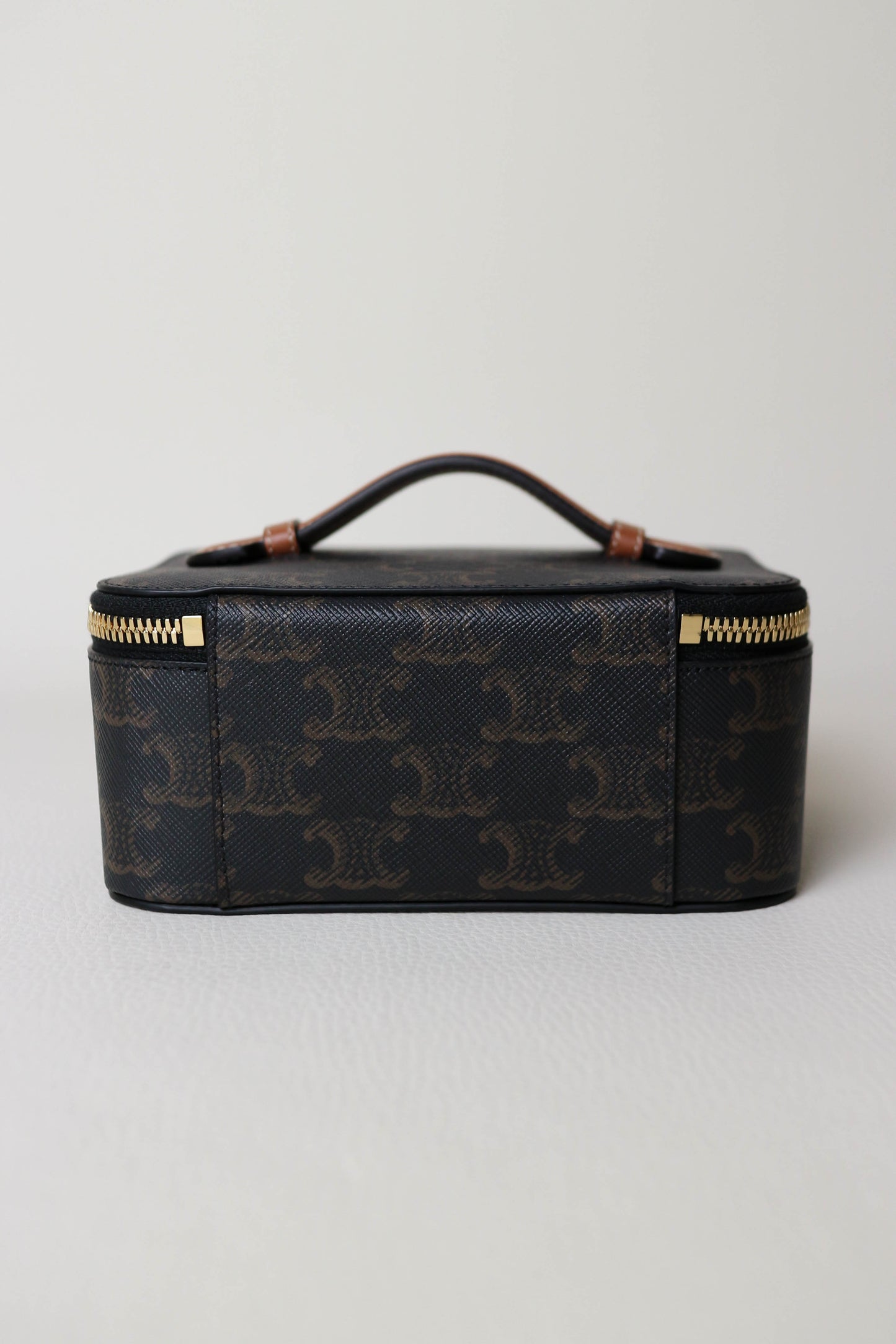 CELINE Triomphe Canvas Toiletry Case