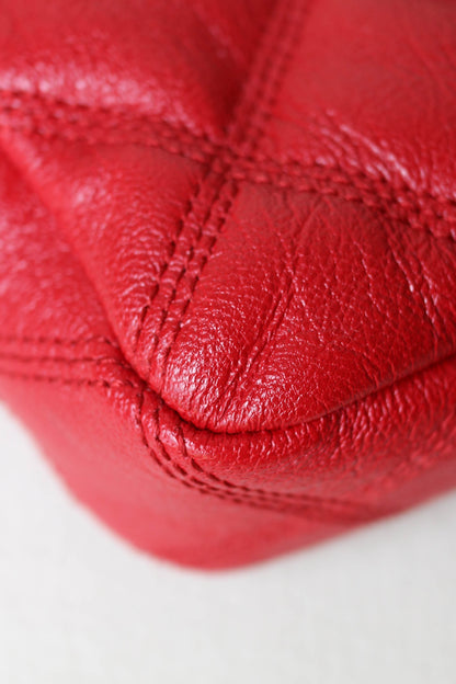 Saint Laurent Logo Mini Crossbody Bag Red