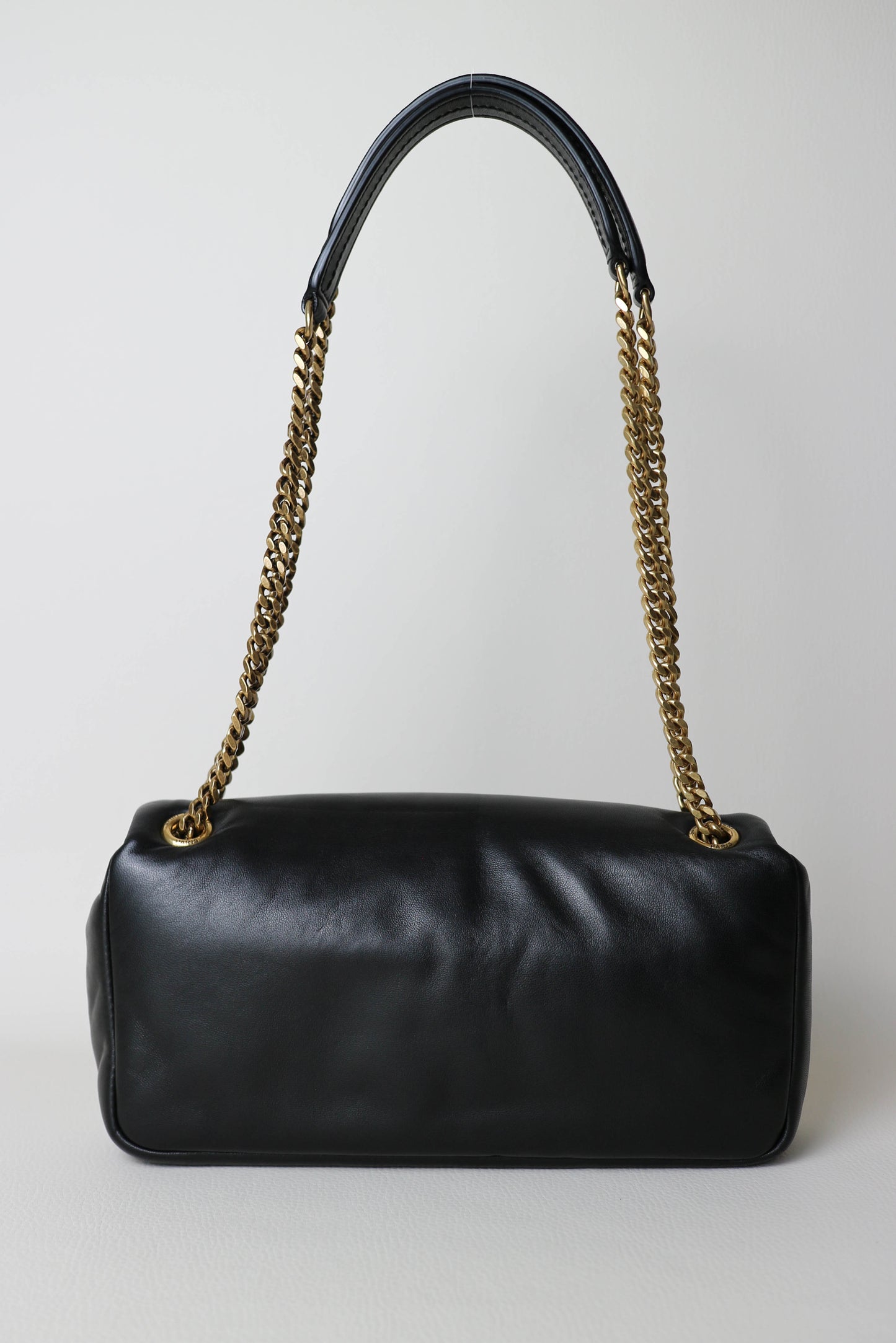 Saint Laurent Logo Calypso Shoulder Bag