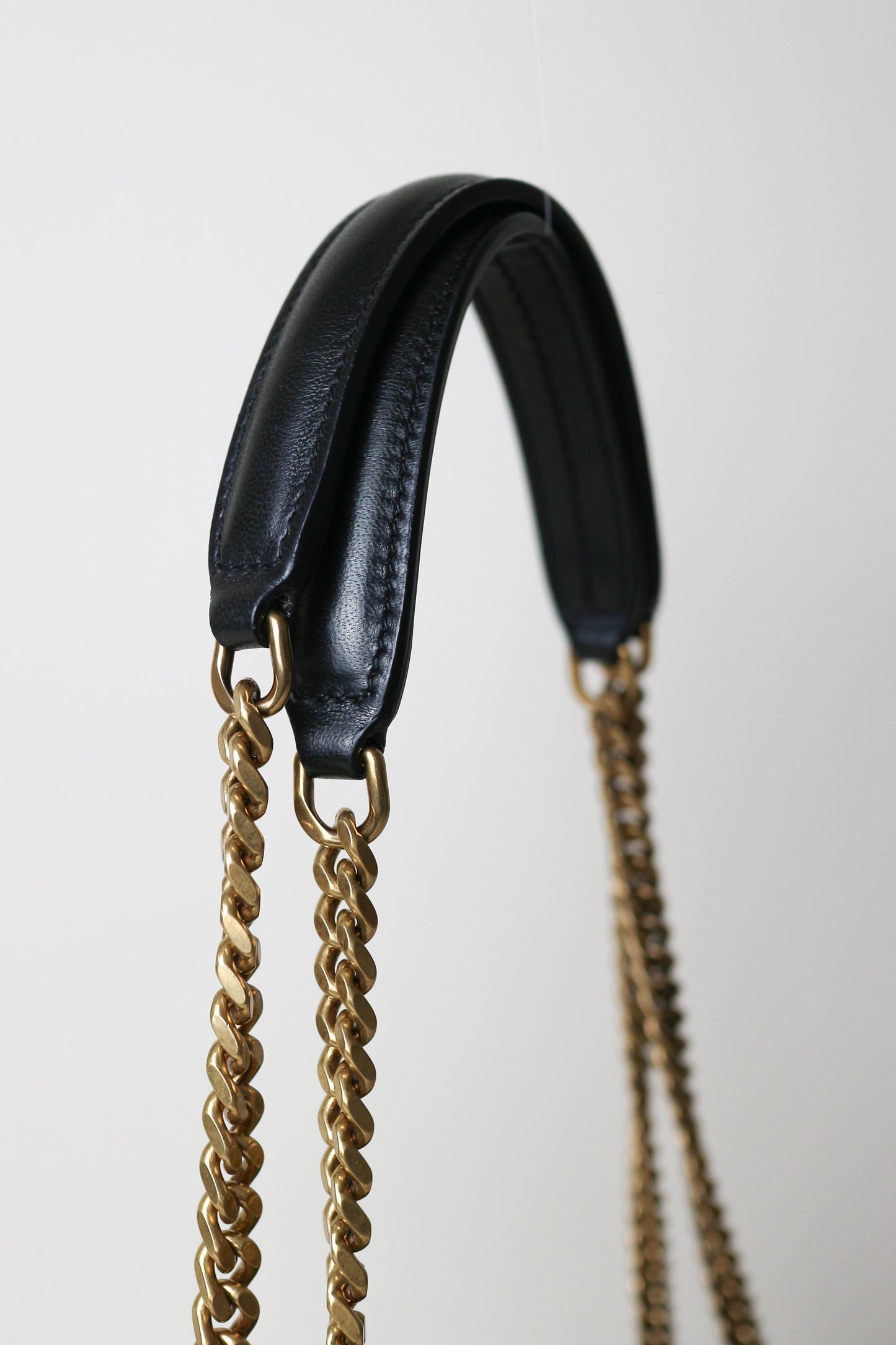 Saint Laurent Logo Calypso Shoulder Bag