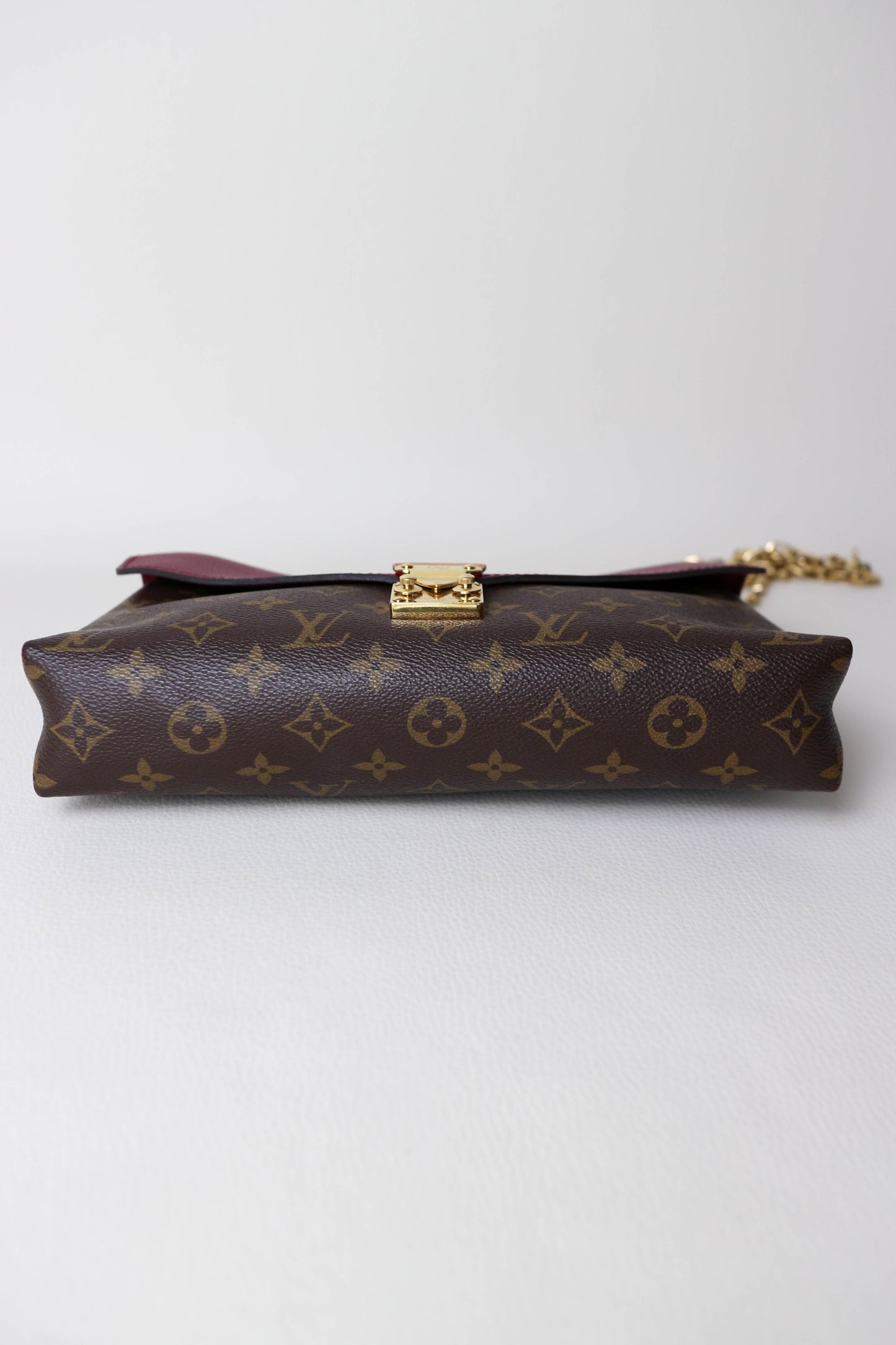 Louis Vuitton Pallas Burgundy Monogram Shoulder Bag