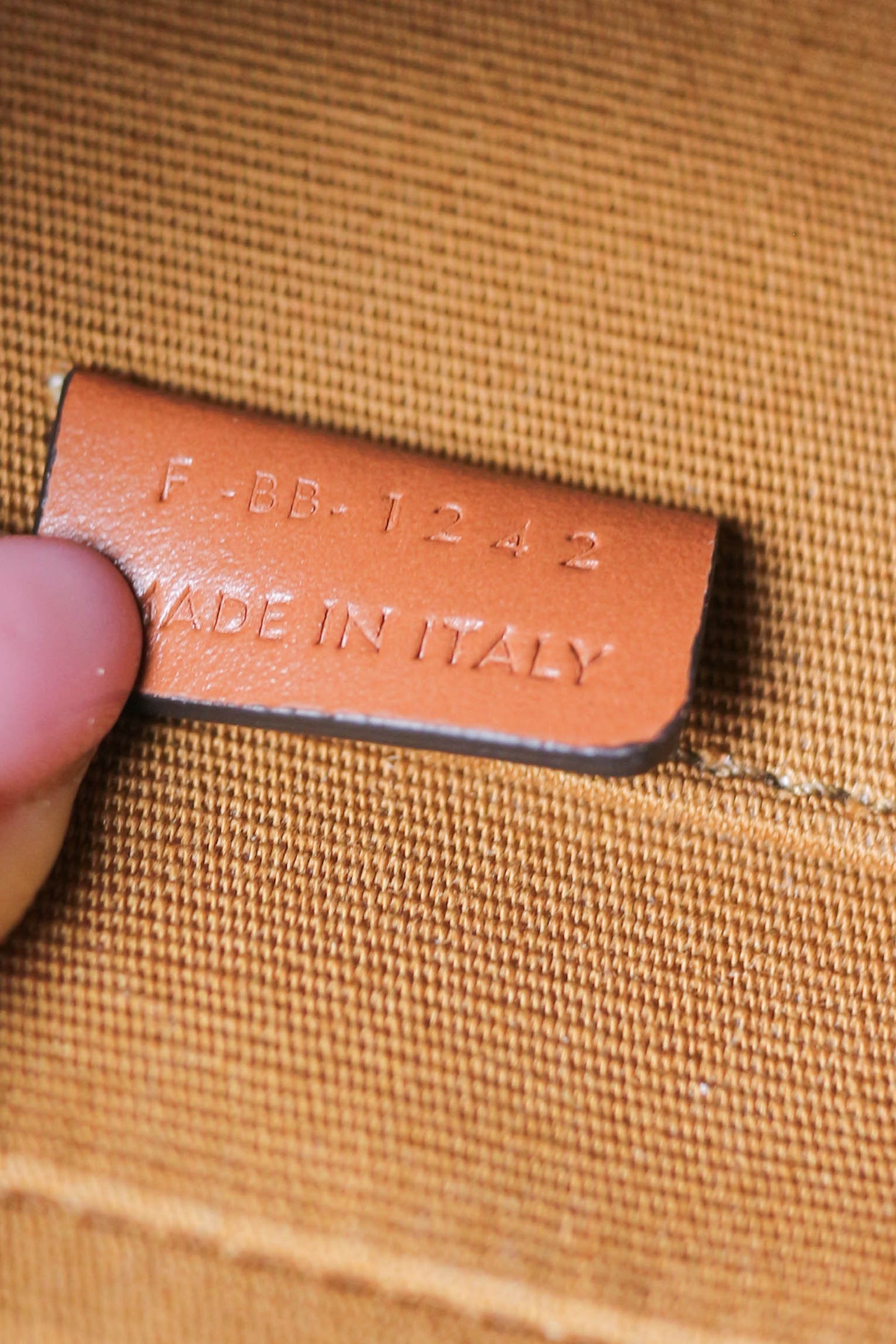 CELINE Mini Triomphe Canvas Shoulder Bag