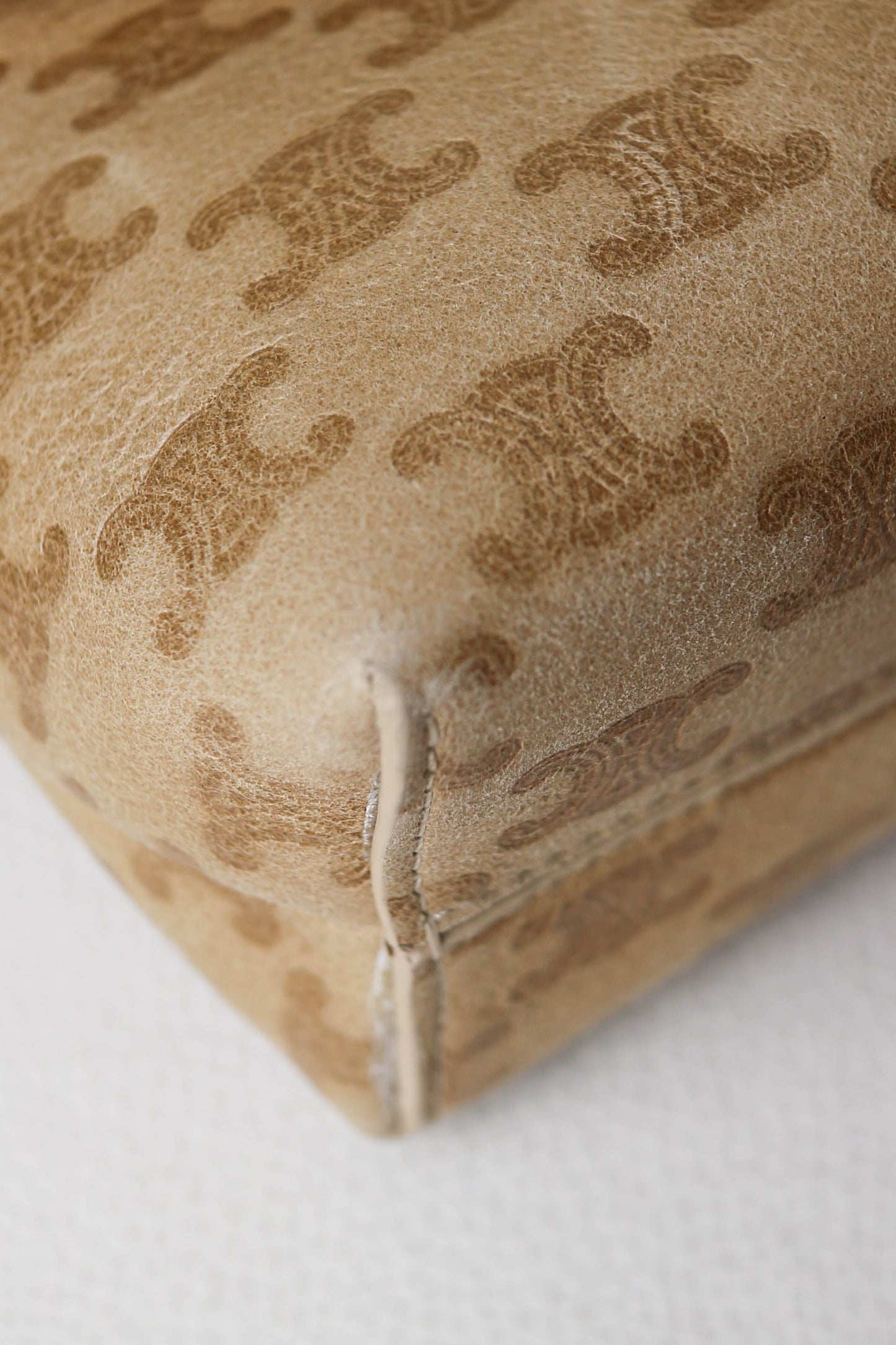 CELINE Triomphe Shearling Bag