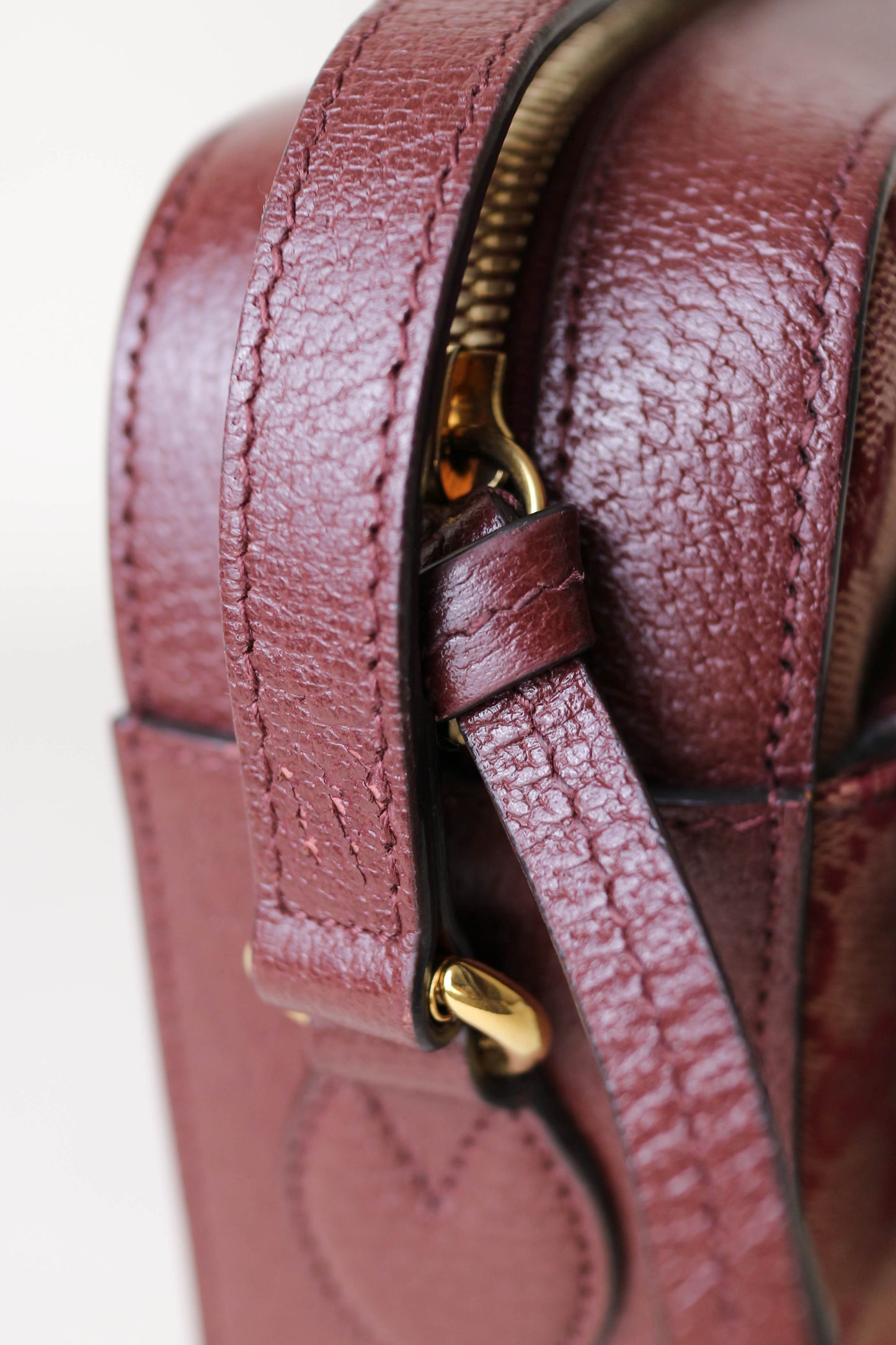 Gucci Horsebit 1955 Camera Bag Burgundy