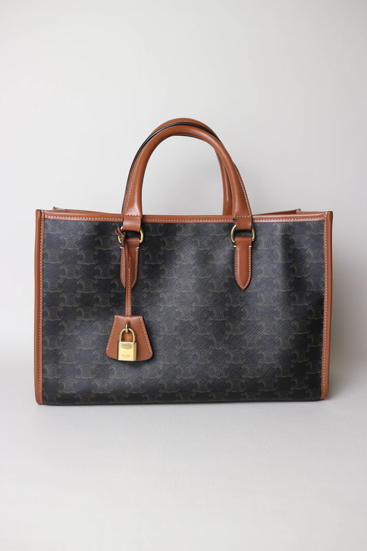CELINE Triomphe Cabas Tote Bag