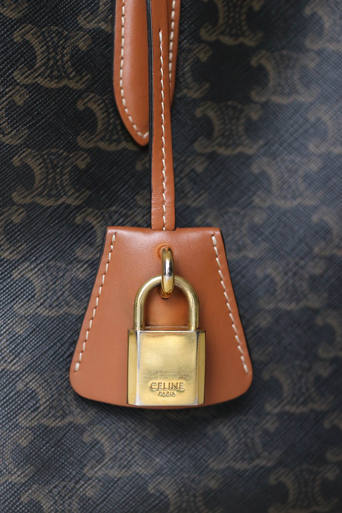CELINE Triomphe Cabas Tote Bag