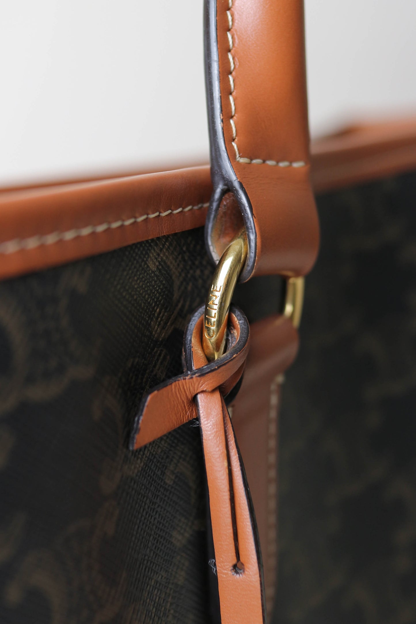 CELINE Triomphe Cabas Tote Bag