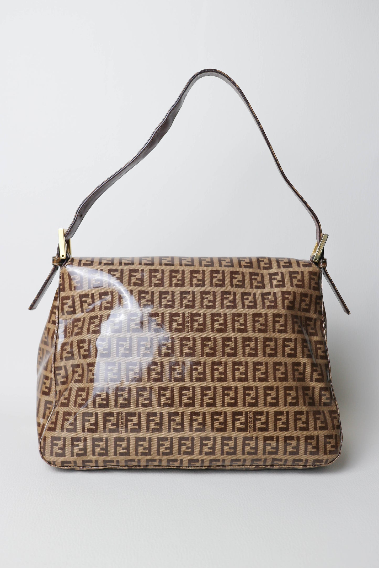 Fendi Vintage Patent Baguette Bag