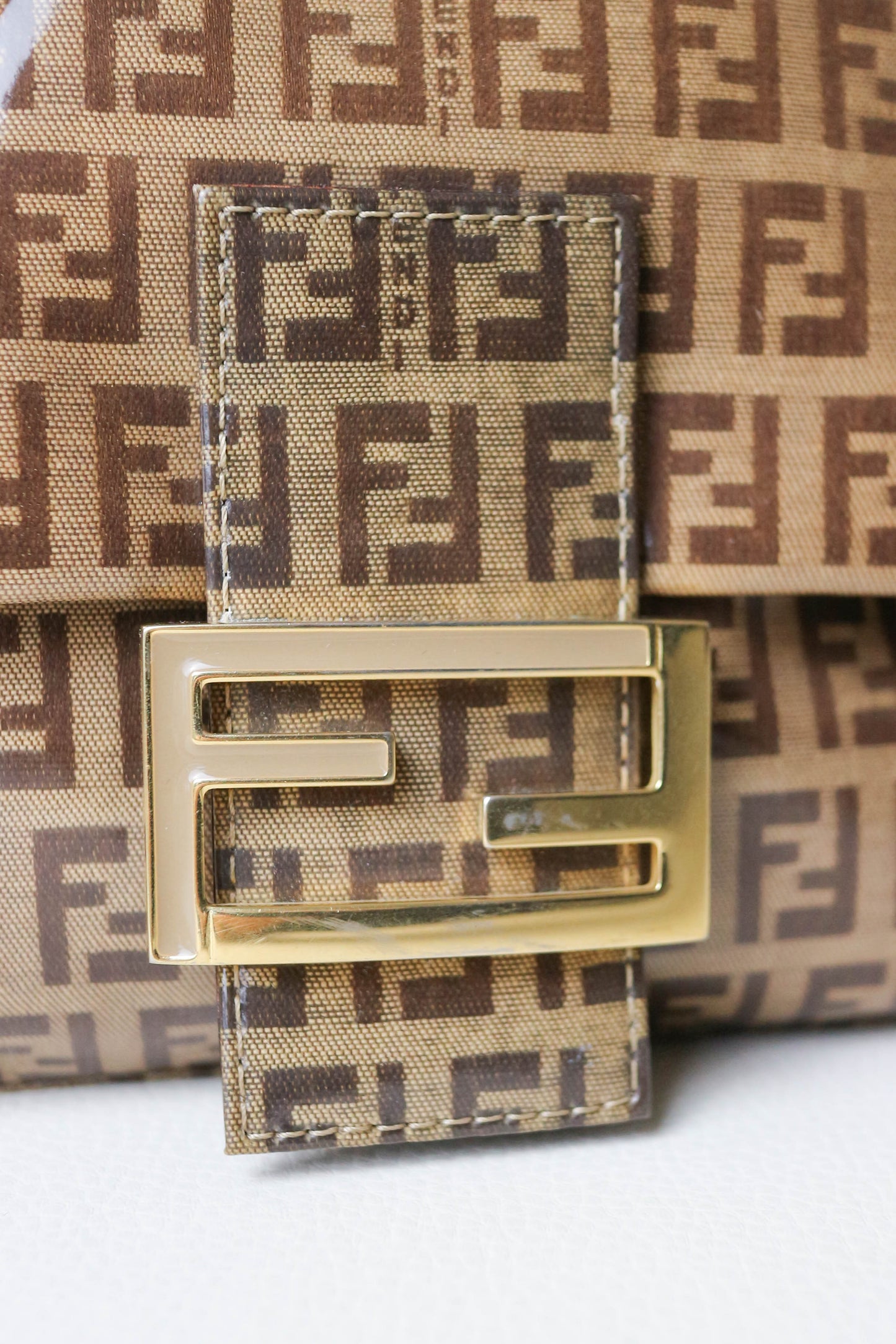 Fendi Vintage Patent Baguette Bag