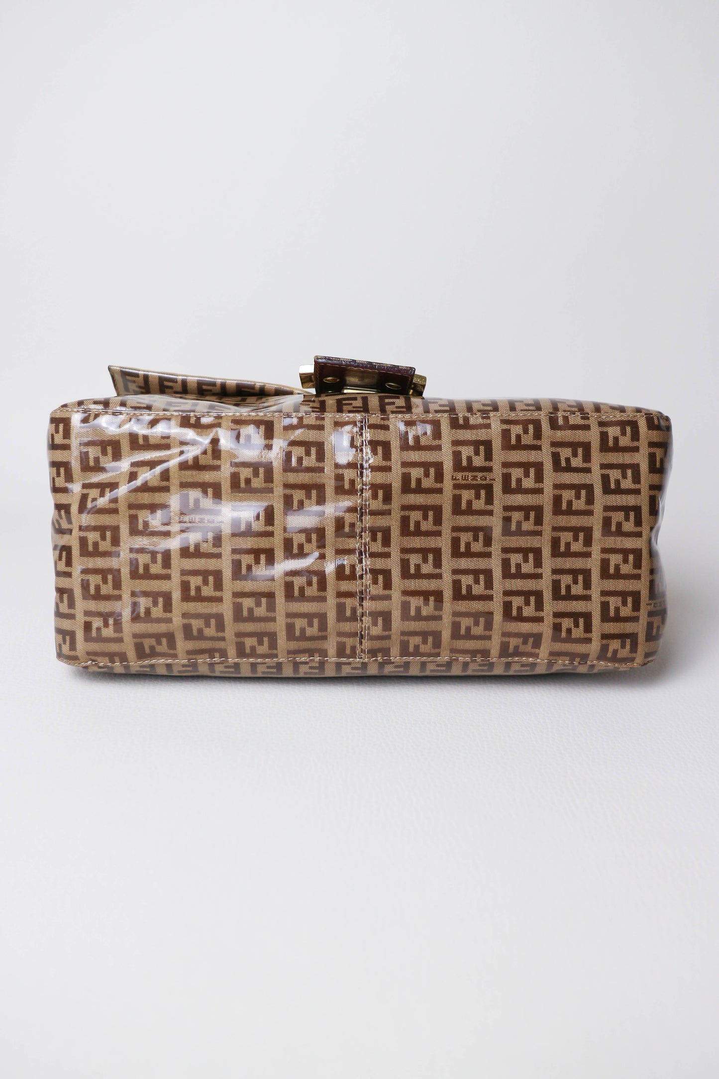 Fendi Vintage Patent Baguette Bag