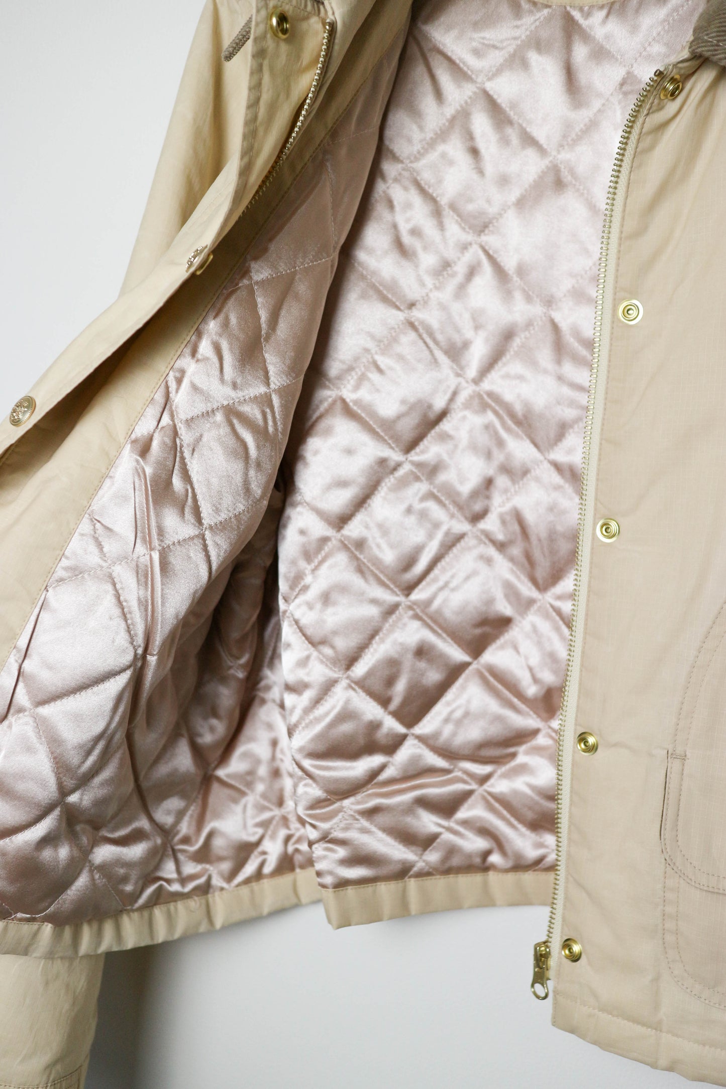J.Crew Coated Barn Jacket Beige
