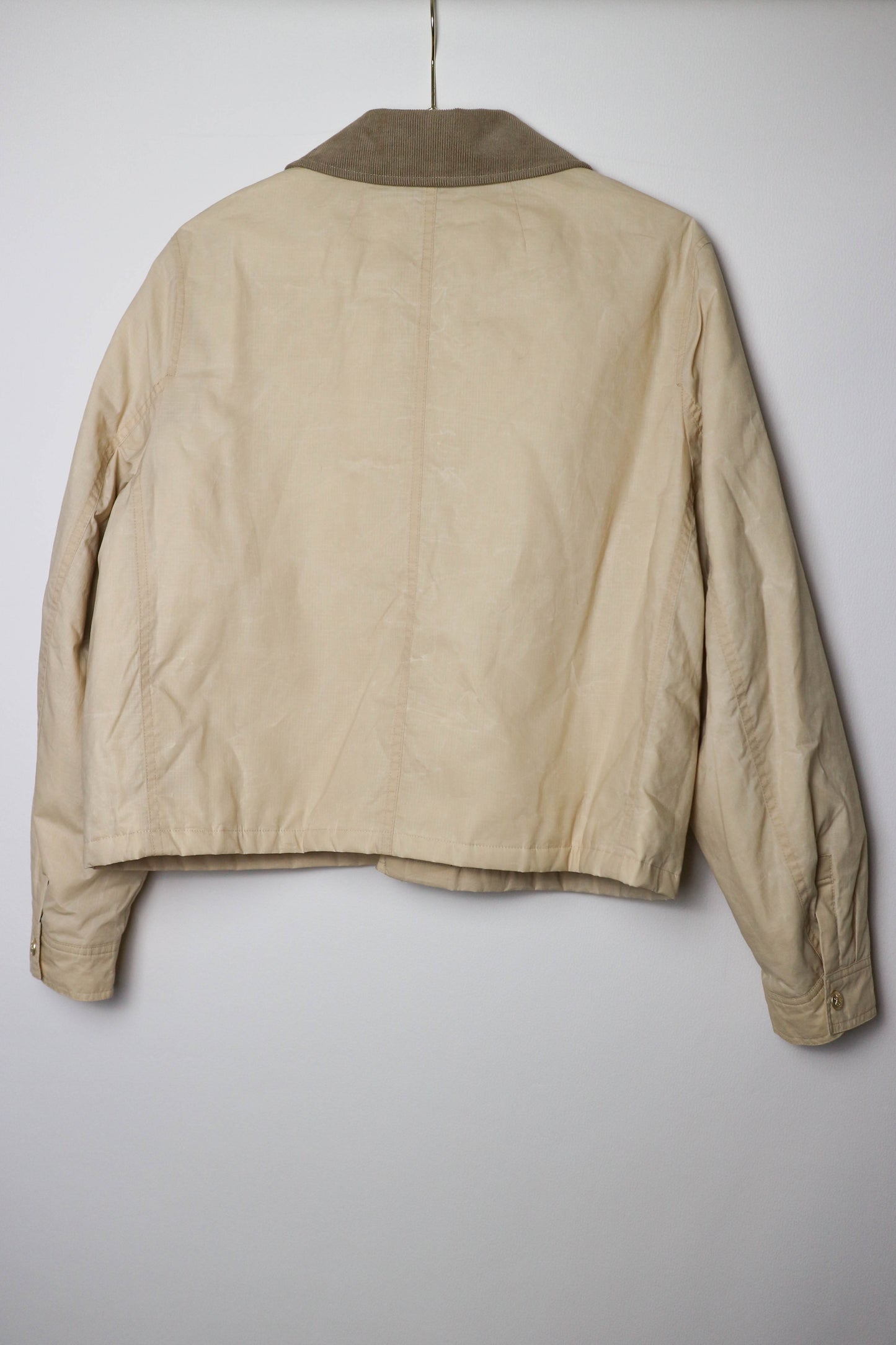 J.Crew Coated Barn Jacket Beige