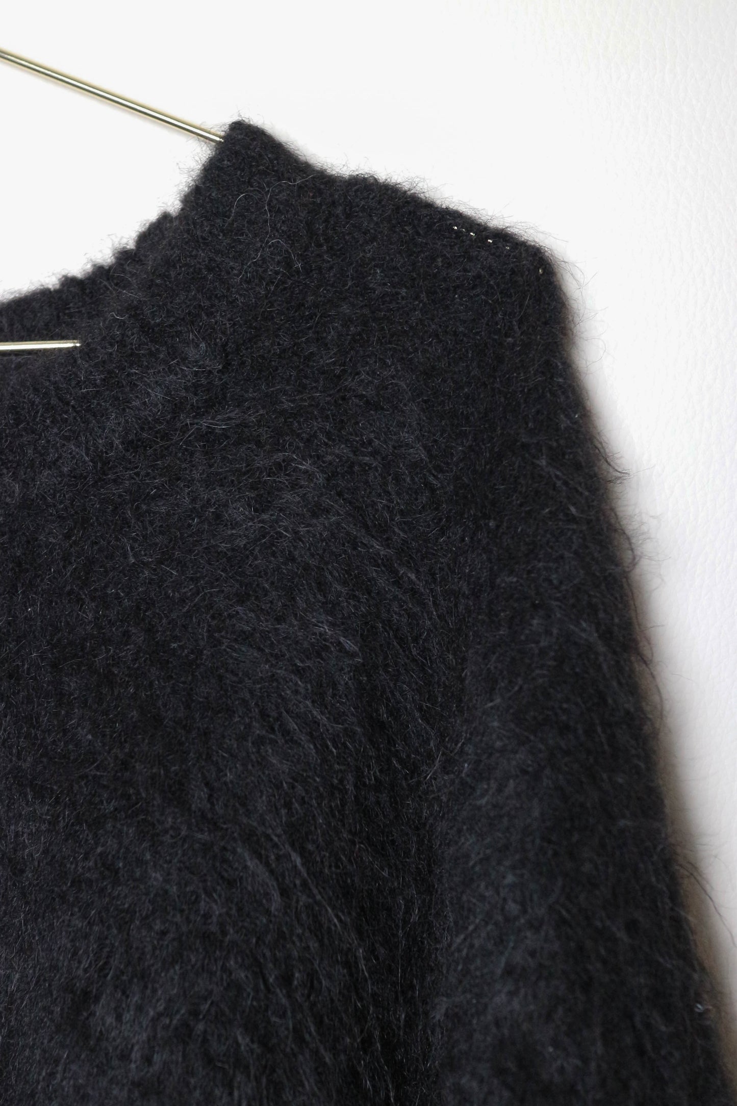 TOTEME Boxy Alpaca Jumper Black