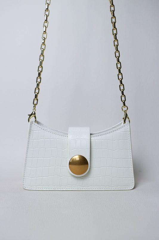Elleme Mini Vague Bag White