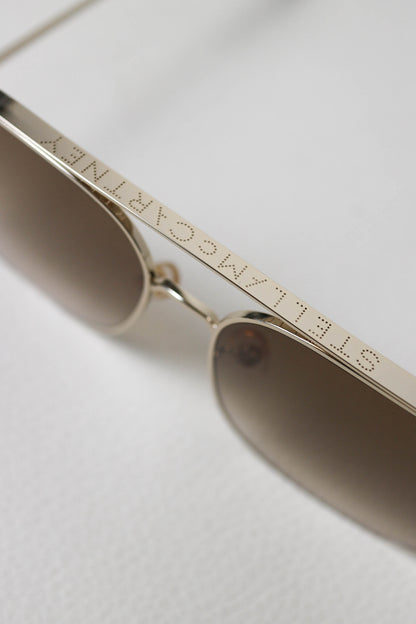 Stella McCartney Oversized Aviator Sunglasses