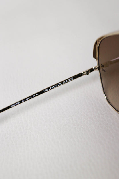 Stella McCartney Oversized Aviator Sunglasses