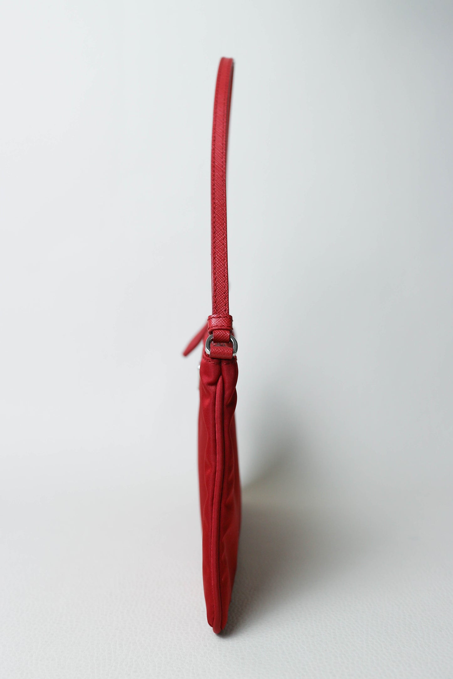 Prada Vintage Nylon Pochette Red