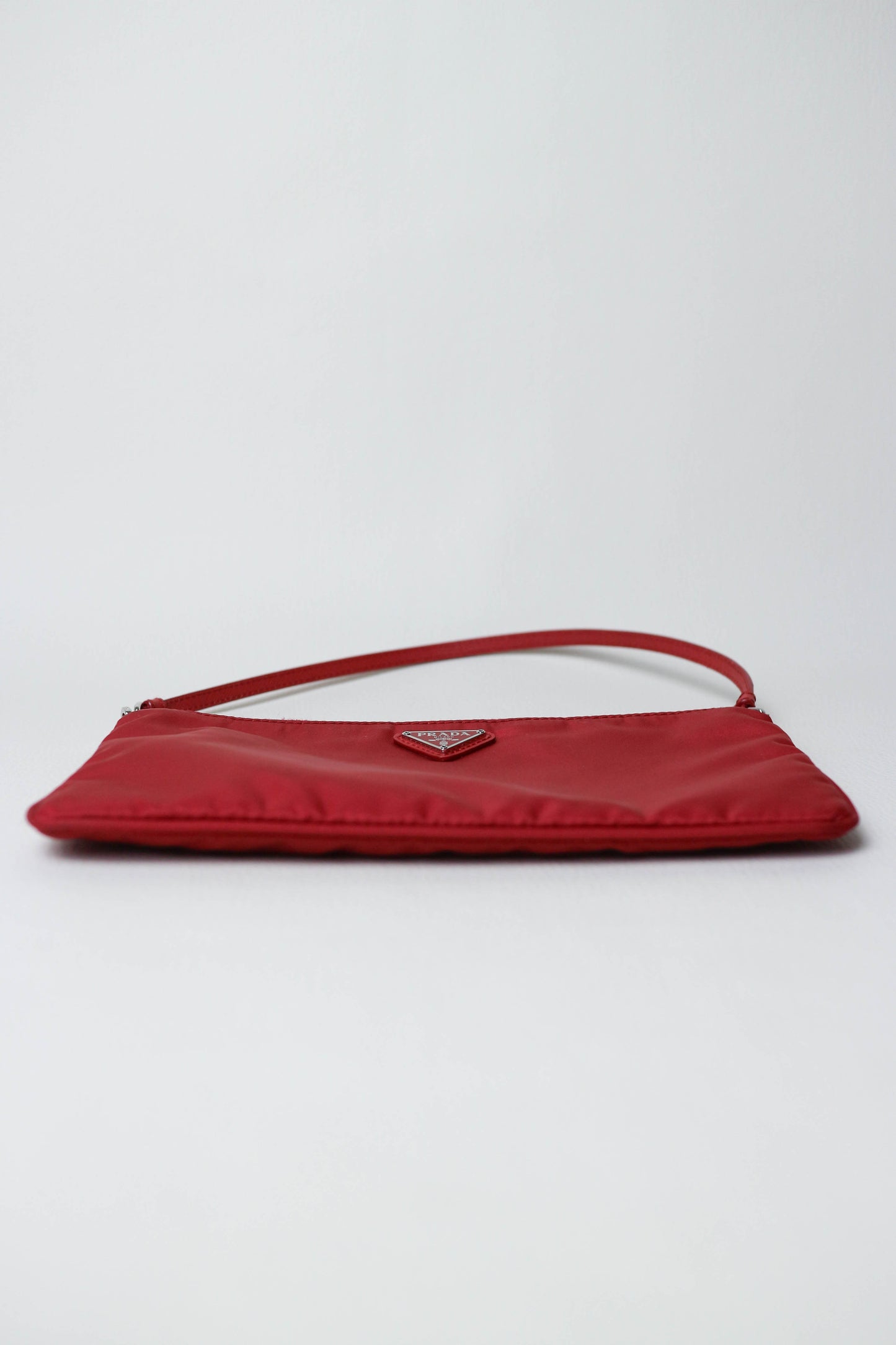 Prada Vintage Nylon Pochette Red