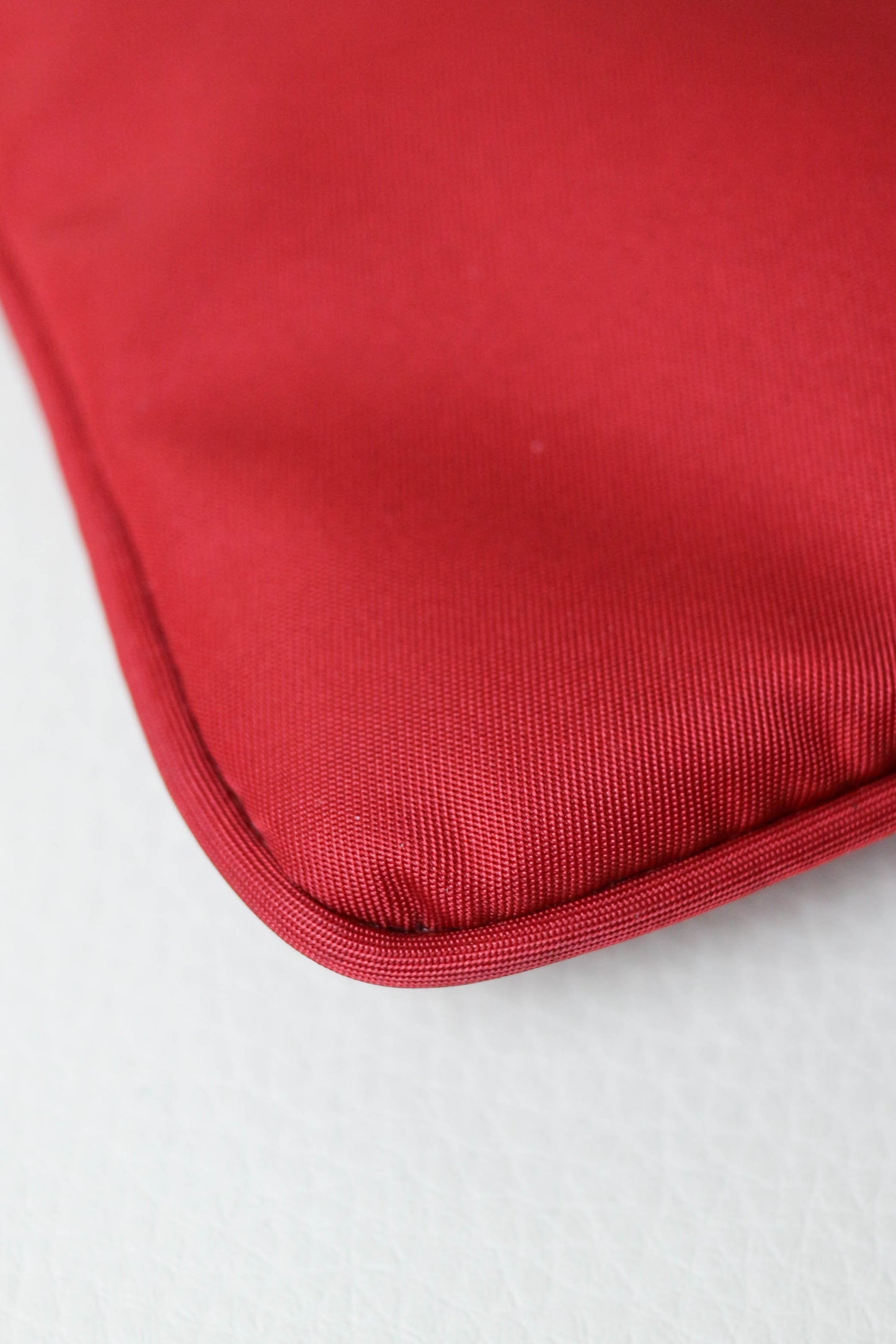 Prada Vintage Nylon Pochette Red