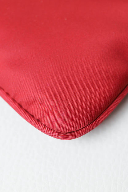 Prada Vintage Nylon Pochette Red