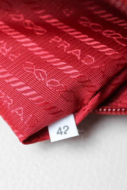 Prada Vintage Nylon Pochette Red