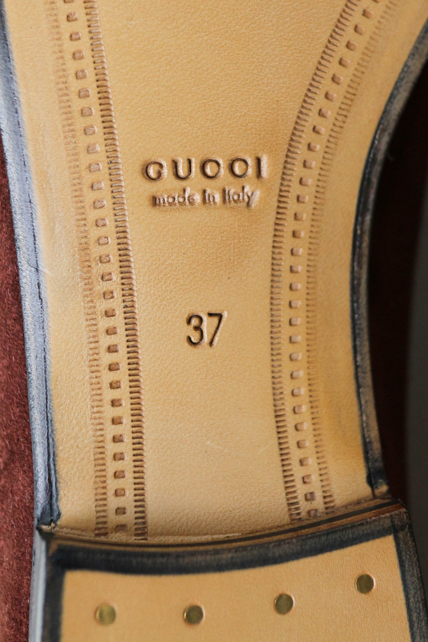 Gucci Jordaan Loafers Suede