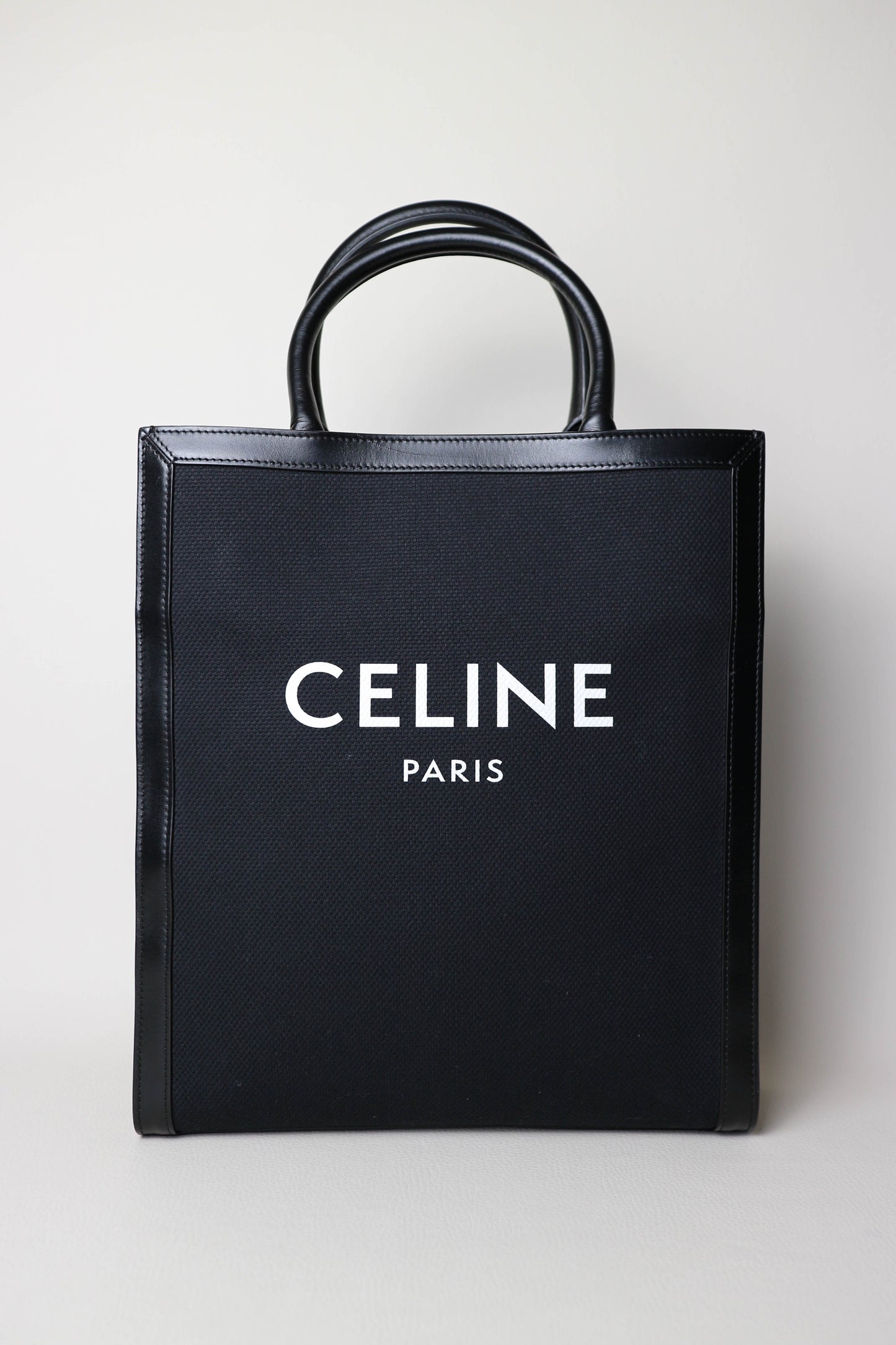 CELINE Logo Cabas Tote Bag