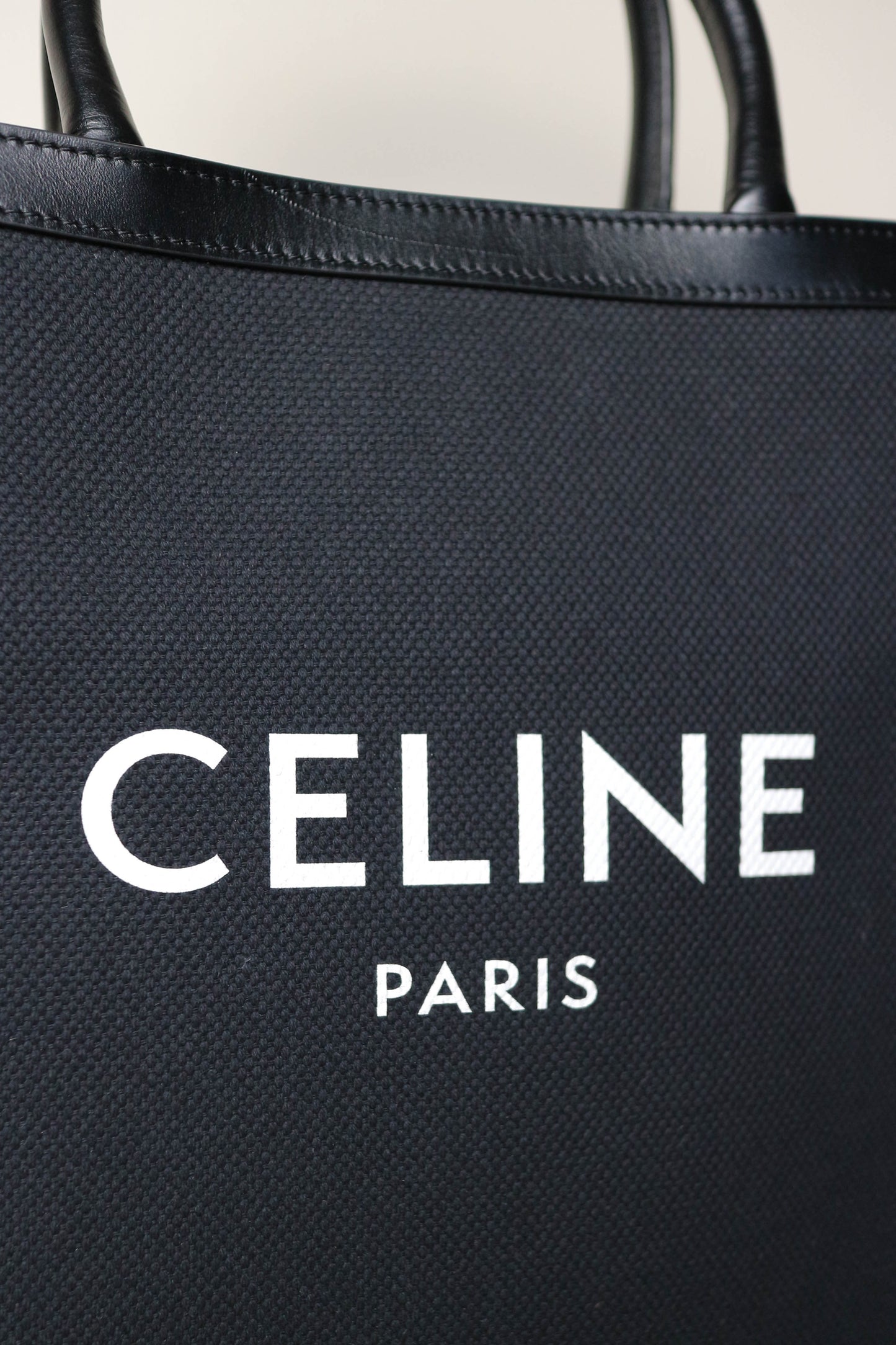 CELINE Logo Cabas Tote Bag