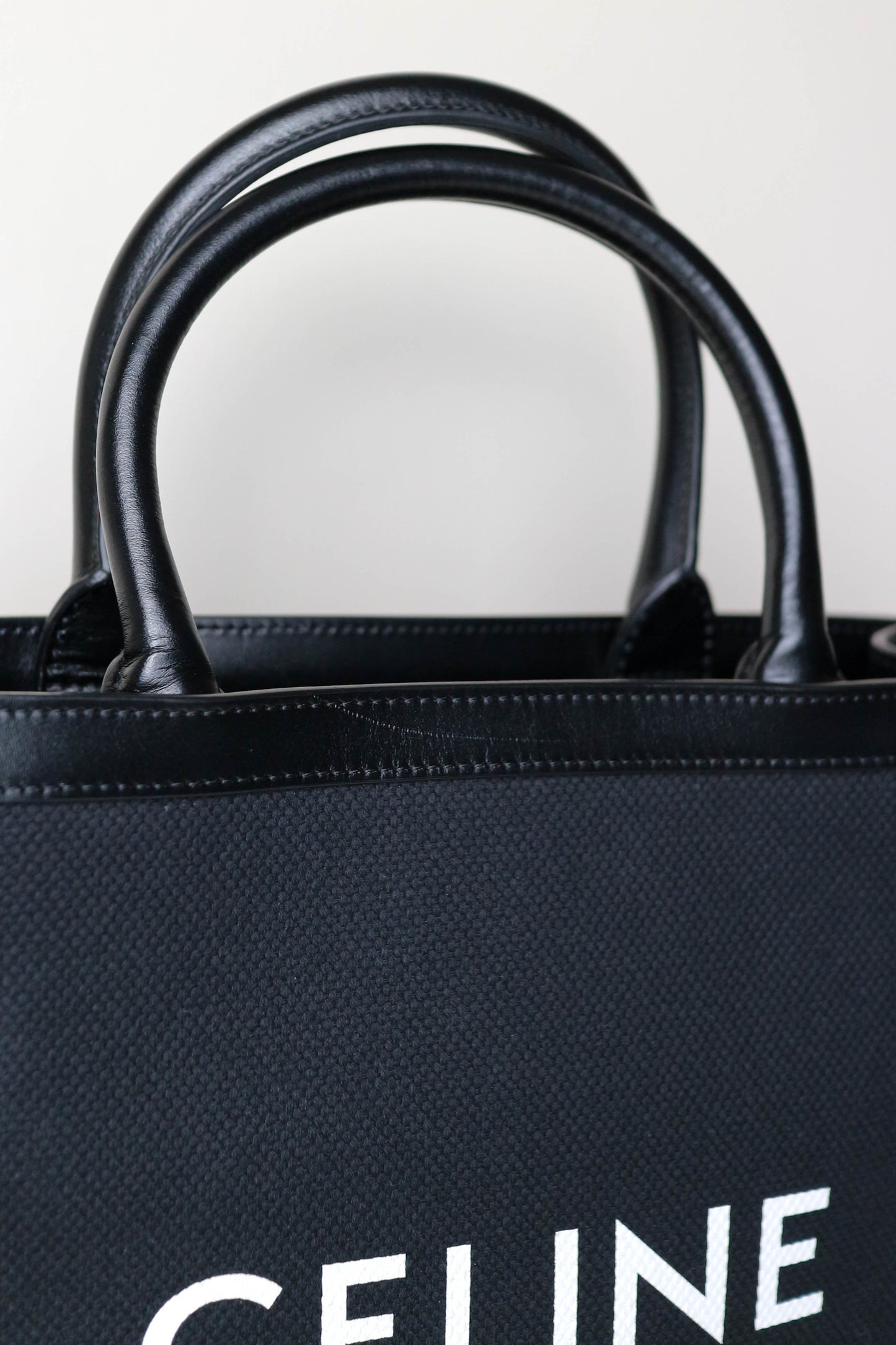 CELINE Logo Cabas Tote Bag