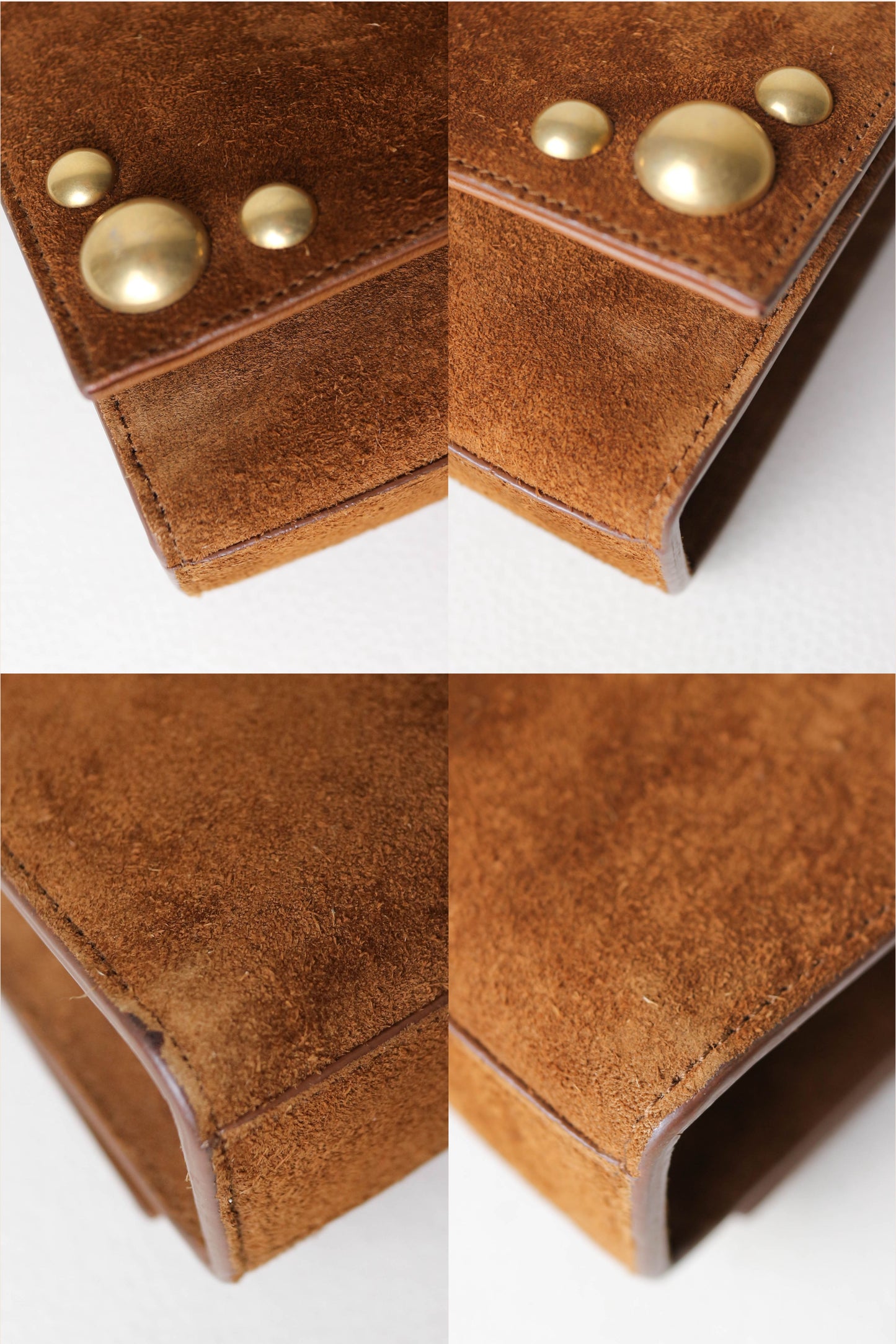 Saint Laurent Kate Suede Bag Brown